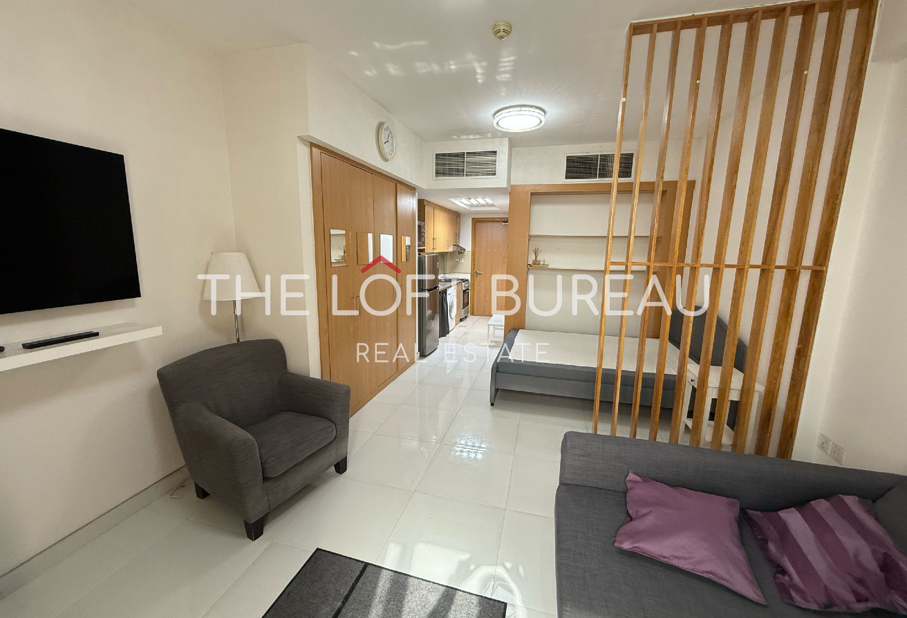 Elegant studio with attractive Balcony |Title dead
