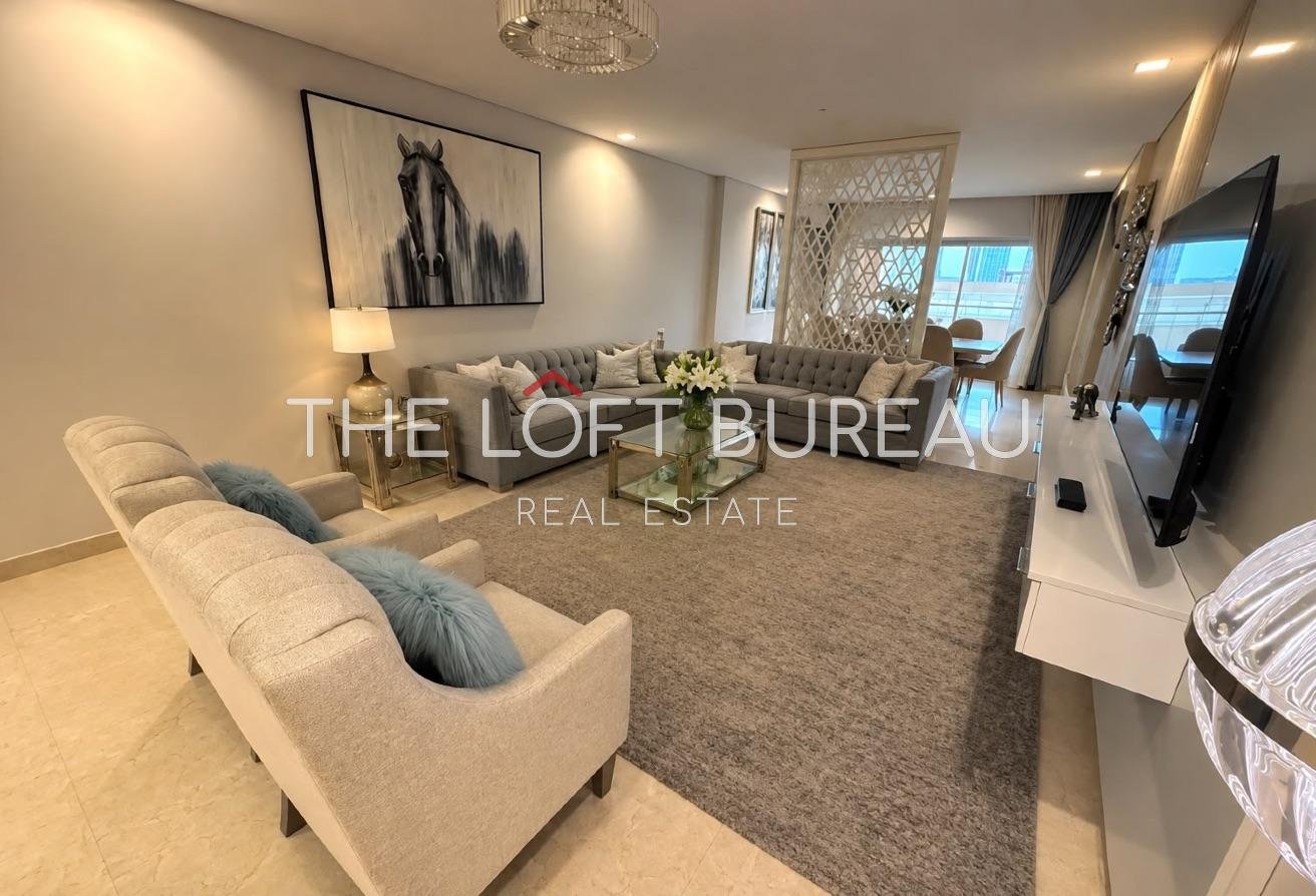 Luxury ! Furnished 3BR+Maid Bills Included !