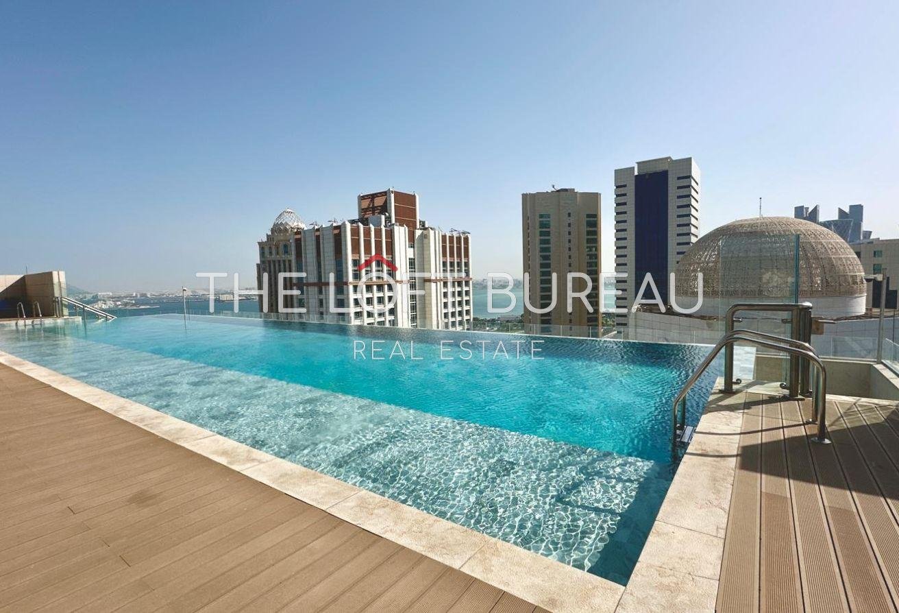 3+ Maid Apartment | Stunning City & Sea Views