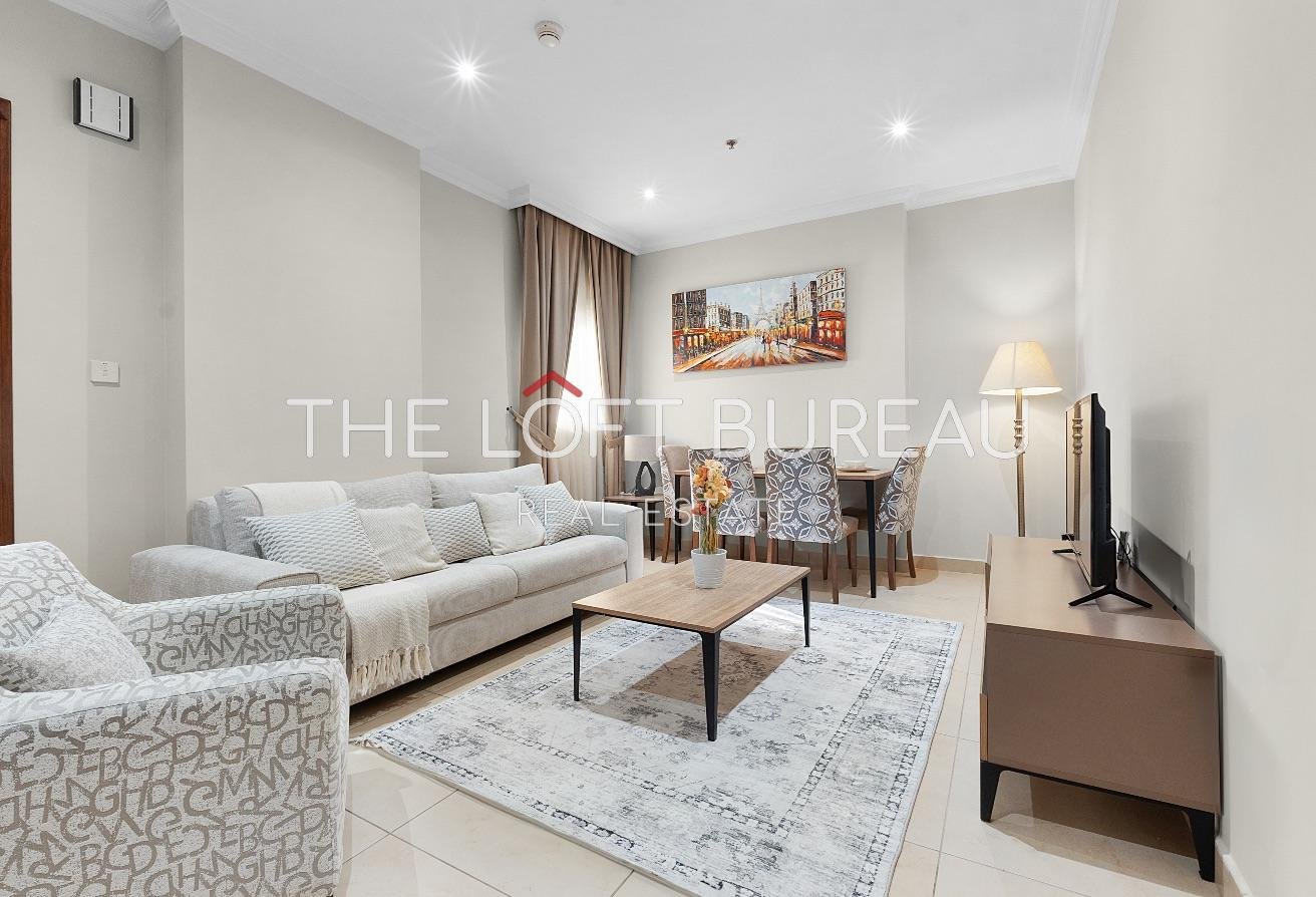 Specious fully furnished one bedroom