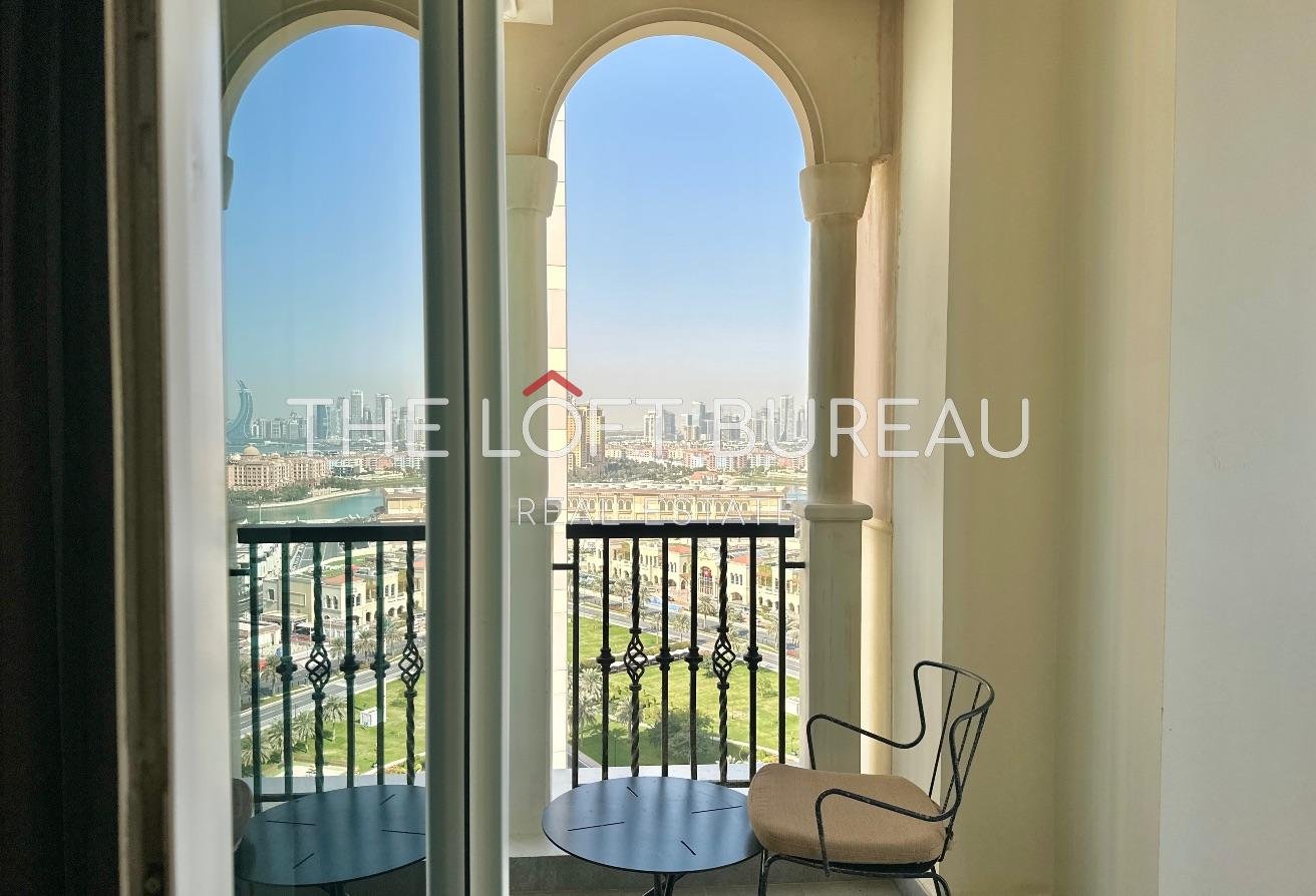 SEA VIEW | 1BR FF | BALCONY| BILLS INCLUDED+ WI-FI