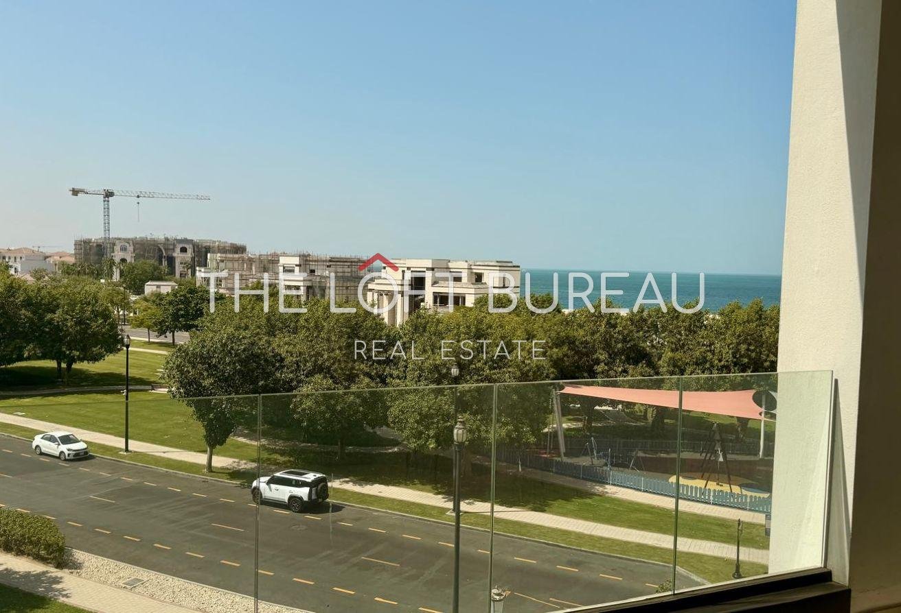 2 Bedroom + Maid Duplex | Sea View | Brand New |PP