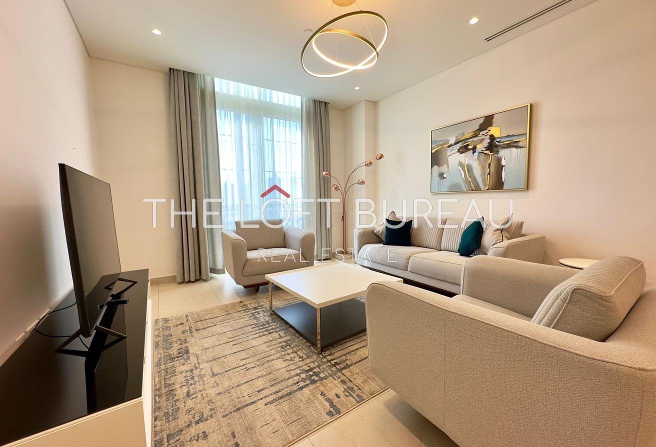 135 sqm Skyline 2BR+Maid | Fully Furnished
