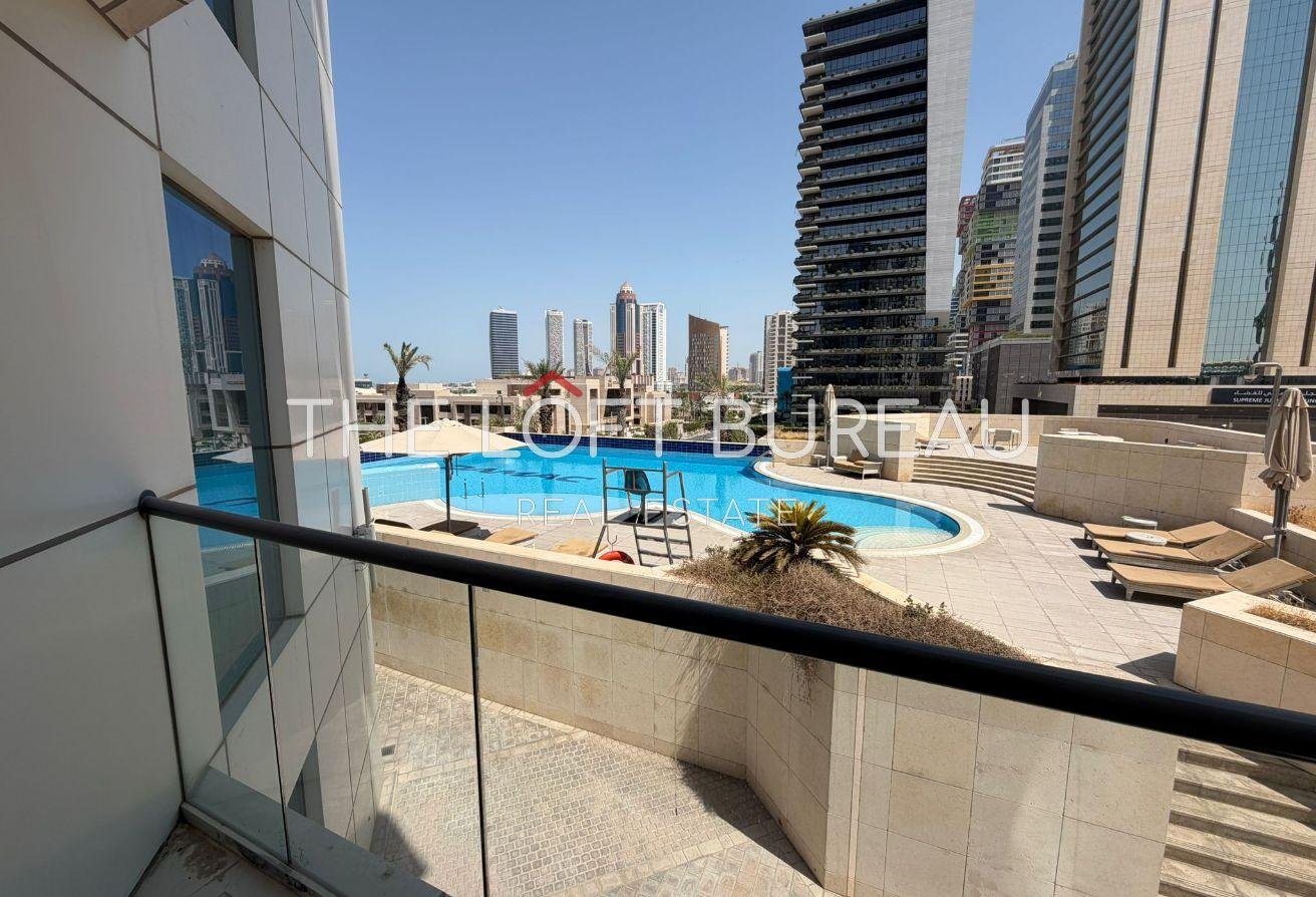 Superb Bright furnished 2BD-Masters with Balcony