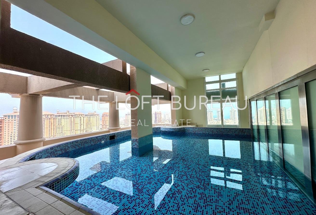 Rare 4BR +2 Maids Penthouse| Private Pool & Marina