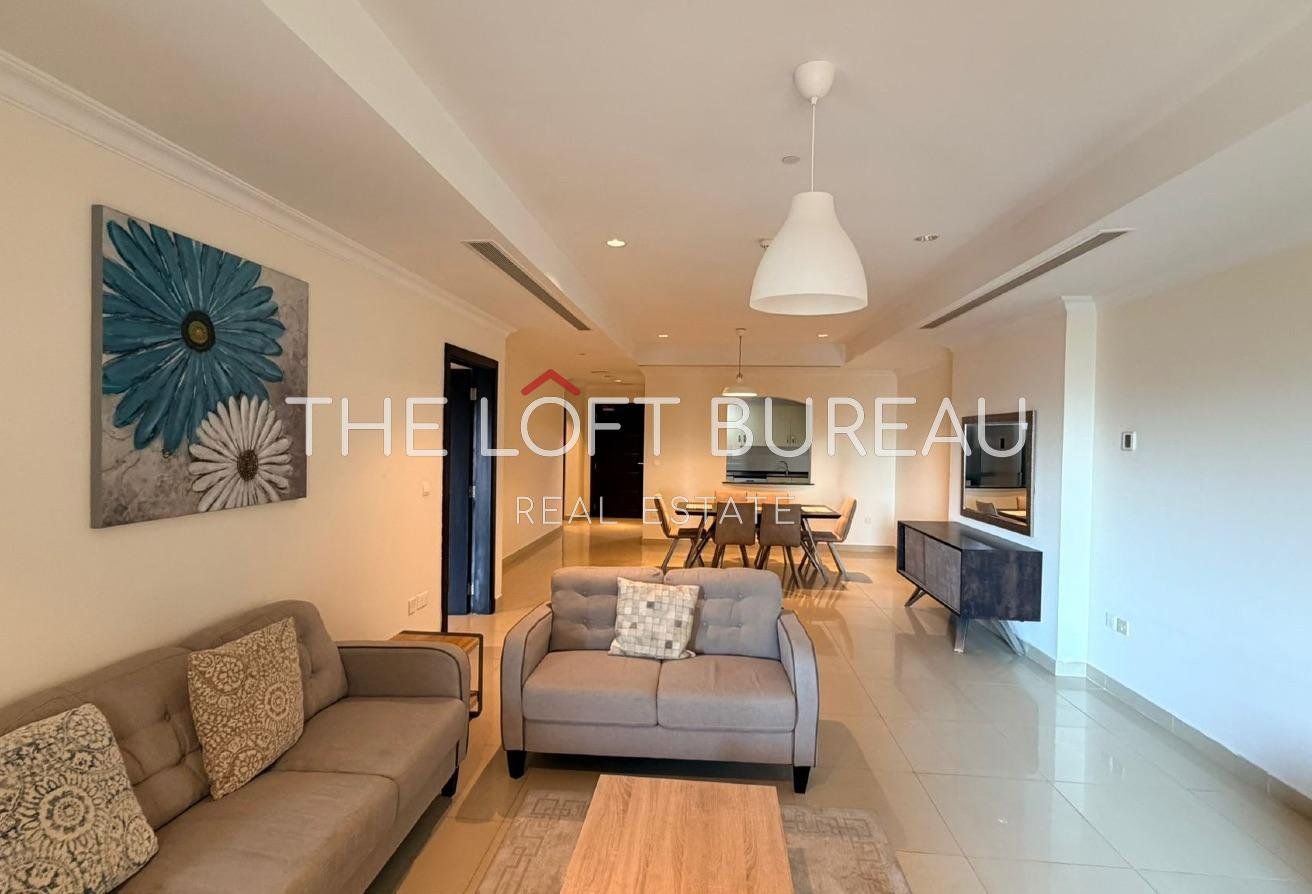 Lovely! 1BR Fully Furnished For Rent In Pearl!