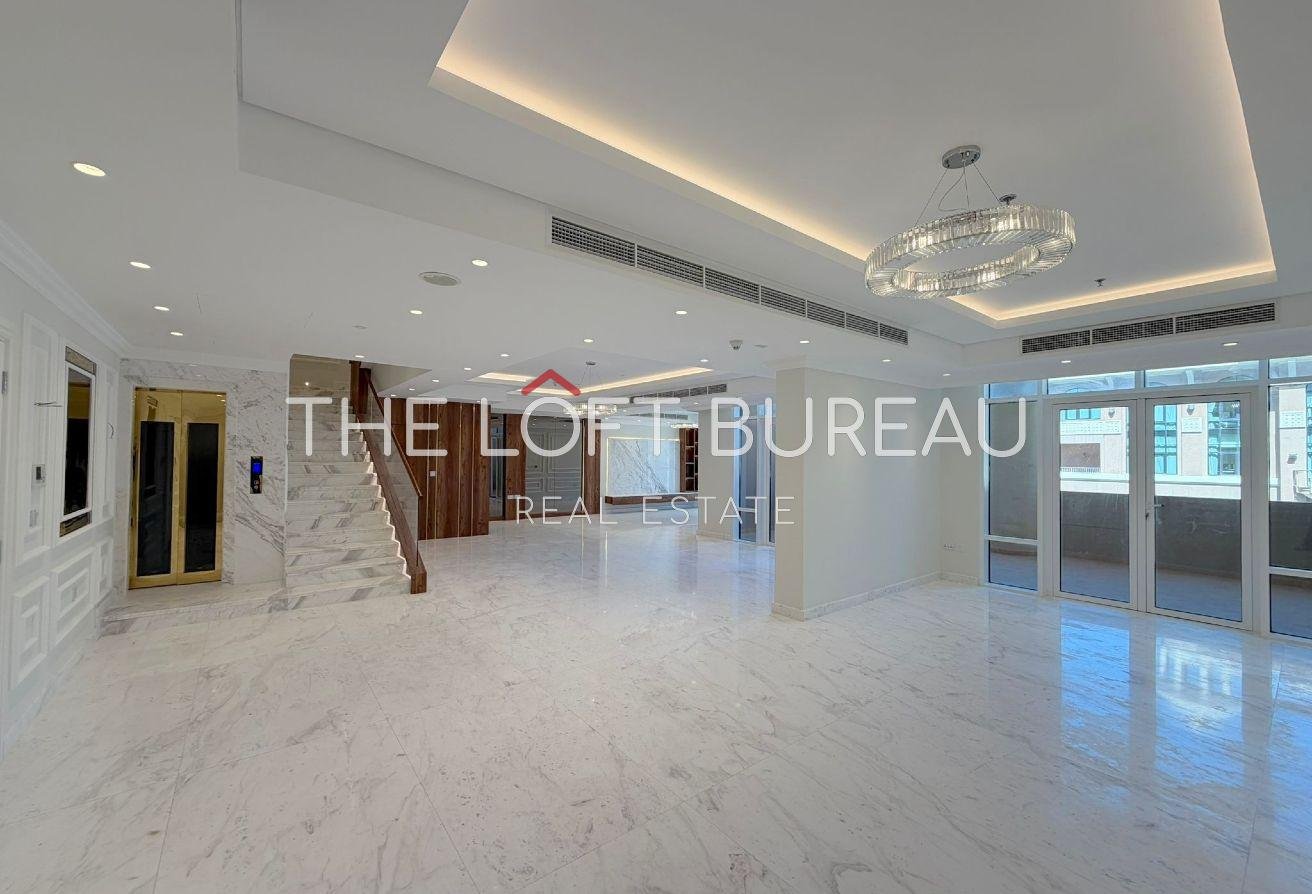 Renovated Penthouse 4 BR + Maid|5 Years PP| No Fee