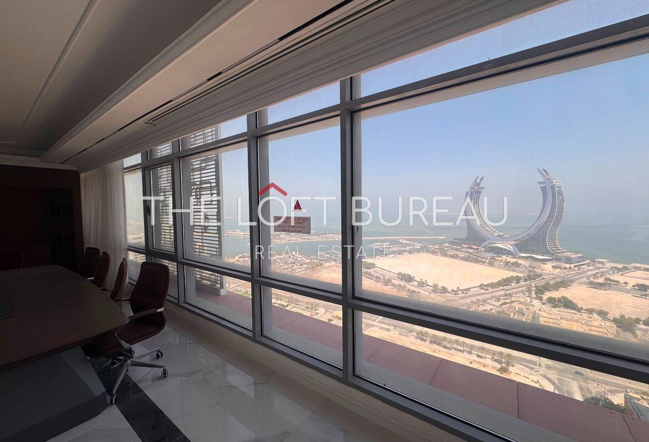 Home 7 SEA VIEW FULLY FITTED SPACIOUS OFFICE QFC APPROVED