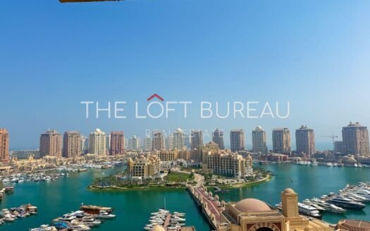 3 + Maid | Ferrari Tower | Direct Marina view