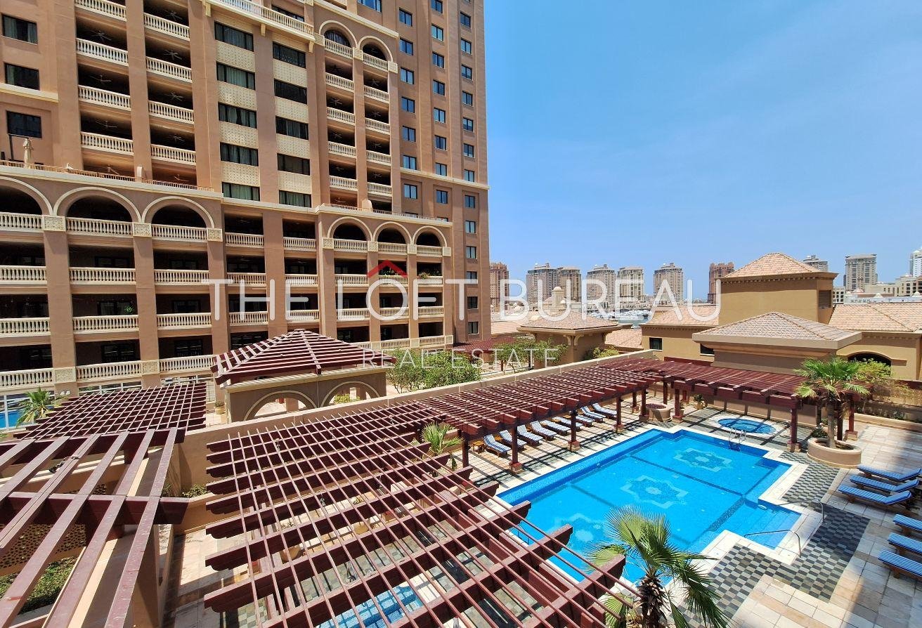 1BR @ PEARL | 110 sqm | Pool View | TITLE DEED