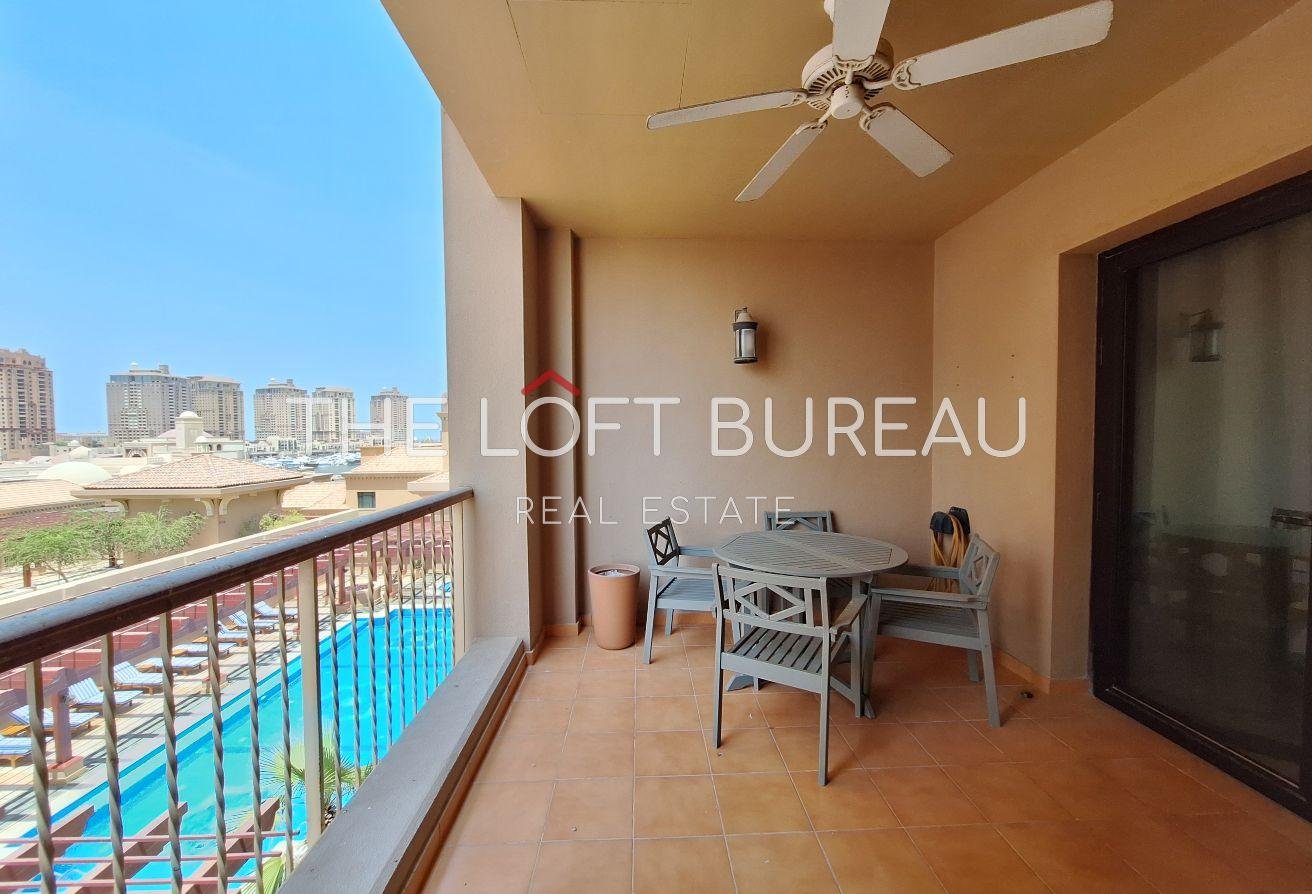 ELEGANT 1-BEDROOM APARTMENT | PORTO ARABIA, PEARL