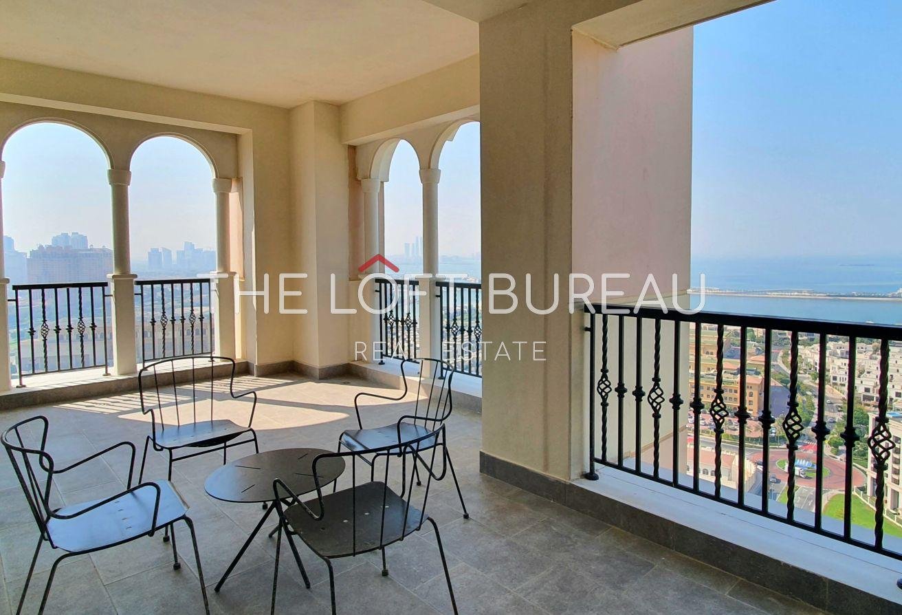 Sea View 3BK+Maid | Bills Included | No Commission