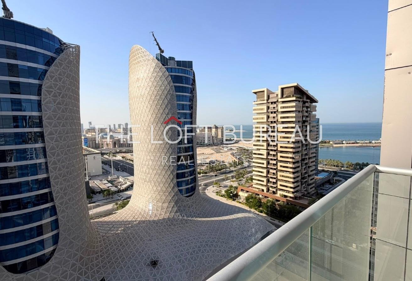 Home 7 High Floor! New Tower ! Furnished 2BR For Rent!