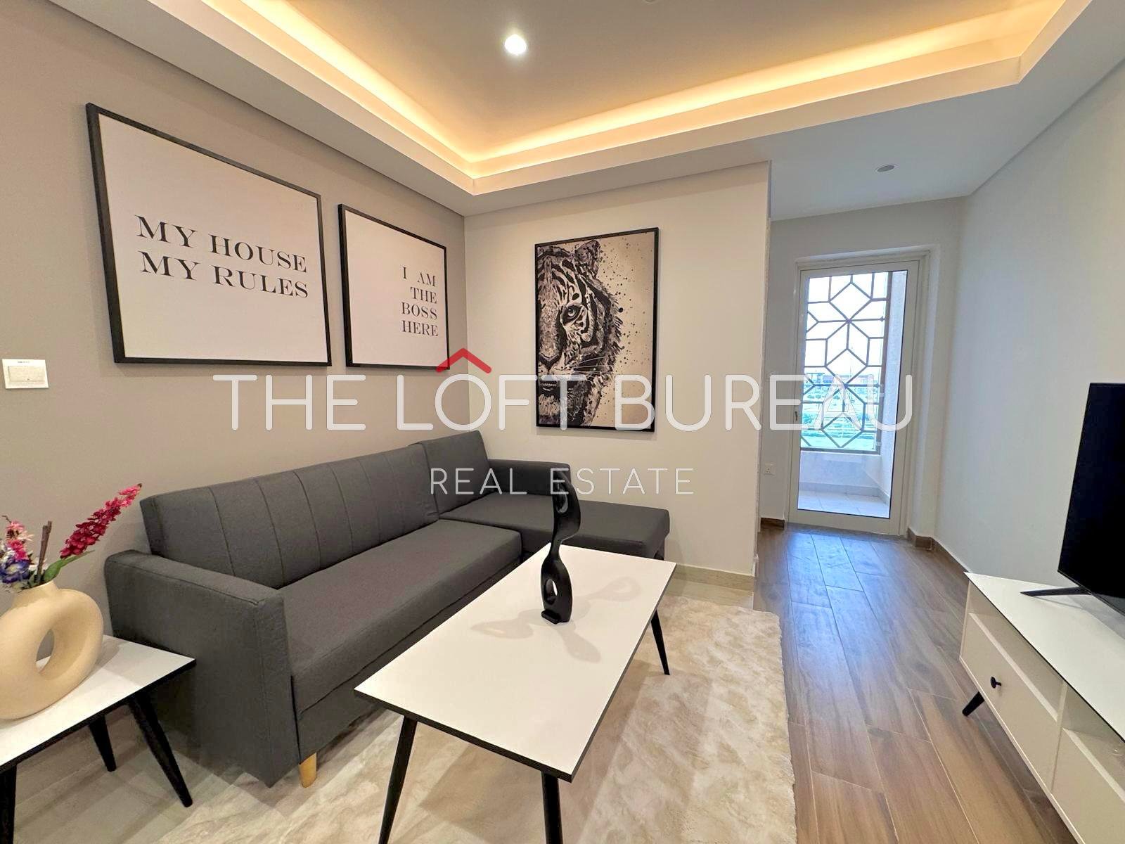 Modern 1-Bedroom Furnished Unit – Fox Hills Lusail