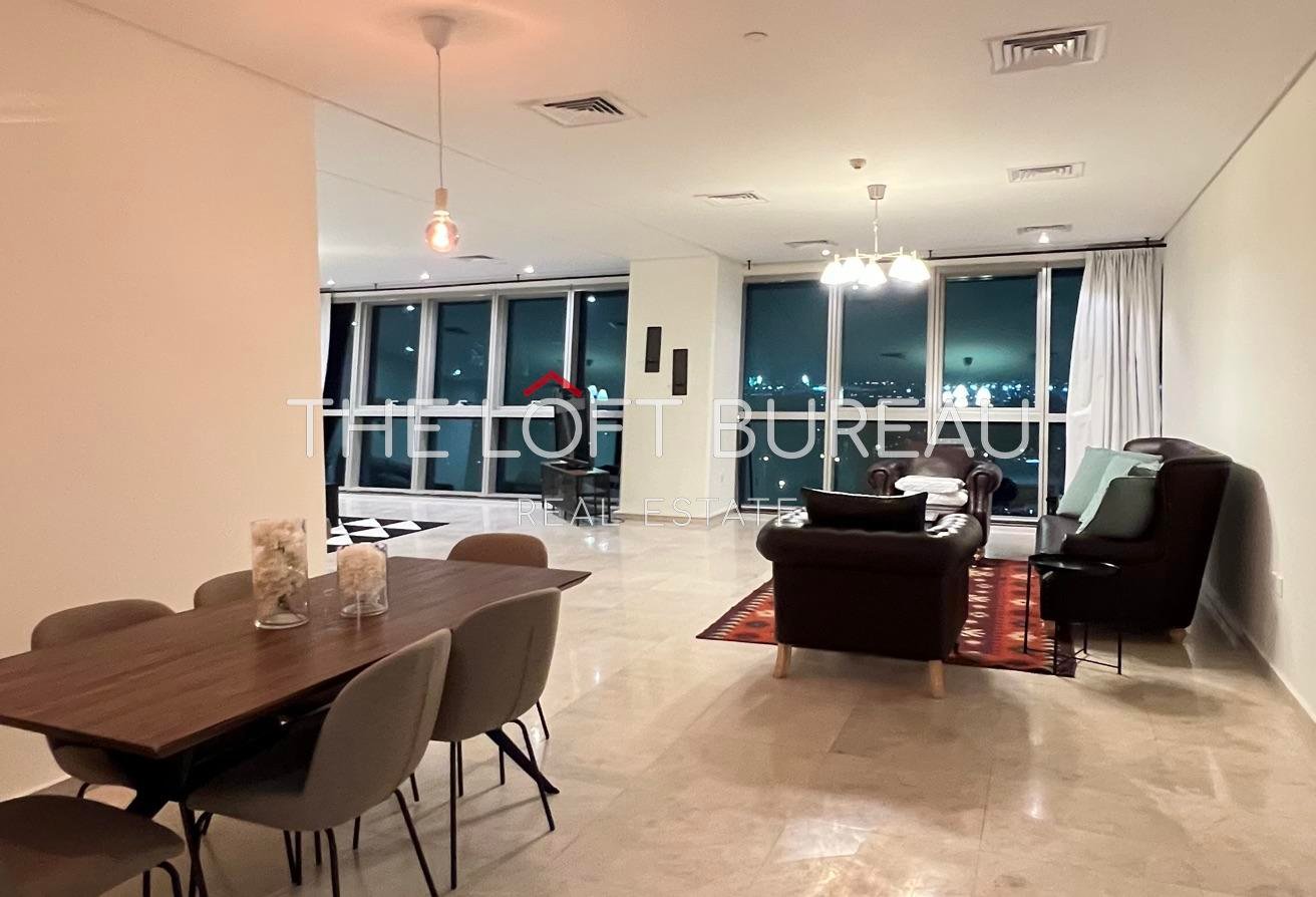 SPACIOUS 3BHK + MAID | SEA VIEW | HIGHT FLOOR