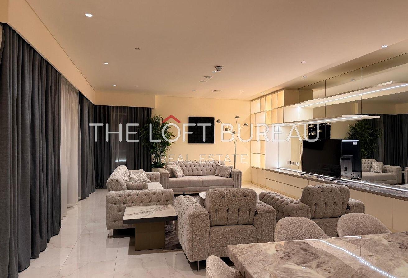 Brand New |Furnished | Sea View | Seef |2 parkings