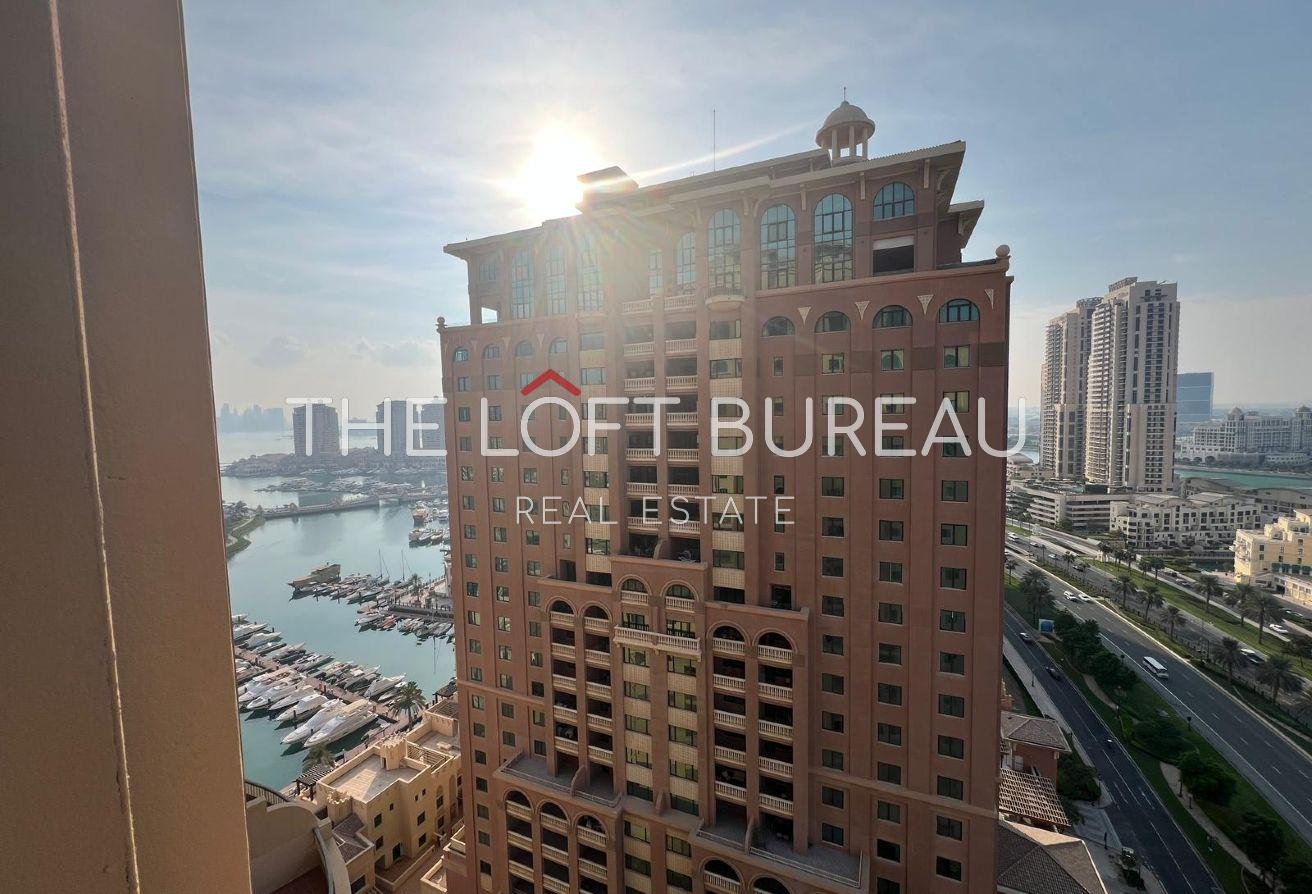 SEA VIEW/HIGH FLOOR/SPACIOUS AND BRIGHT 1 BHK