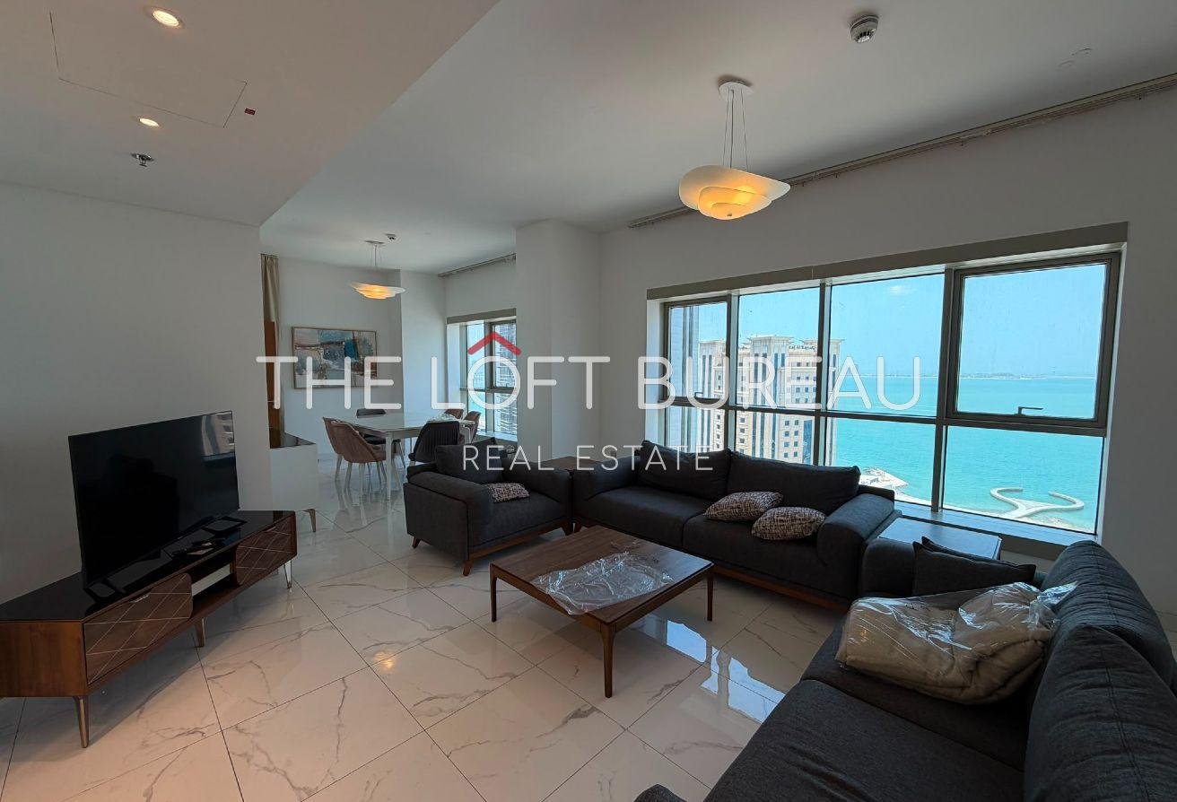 CHARMING AND FULLY FURNISHED 2+MAID/FULL SEA VIEW