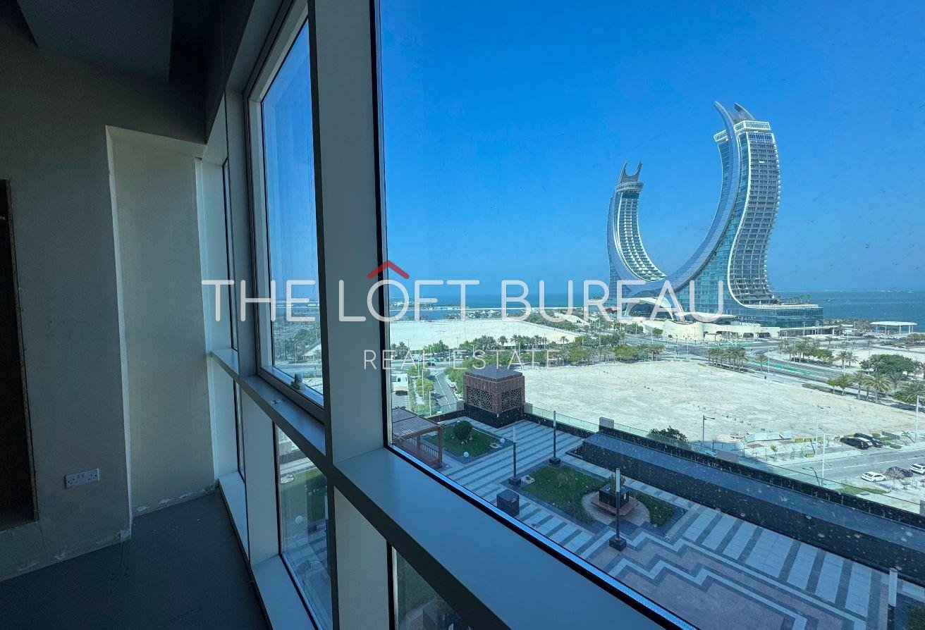 SEA VIEW HIGH FLOOR SPACIOUS OFFICE LUSAIL MARINA