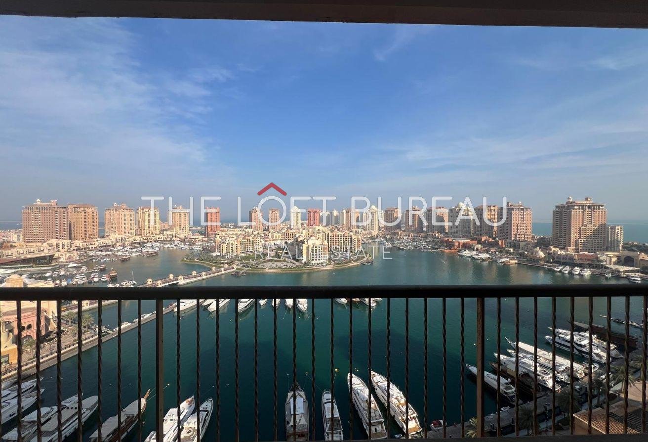 BREATHTAKING MARINA VIEW/SPACIOUS 3+MAID FOR RENT