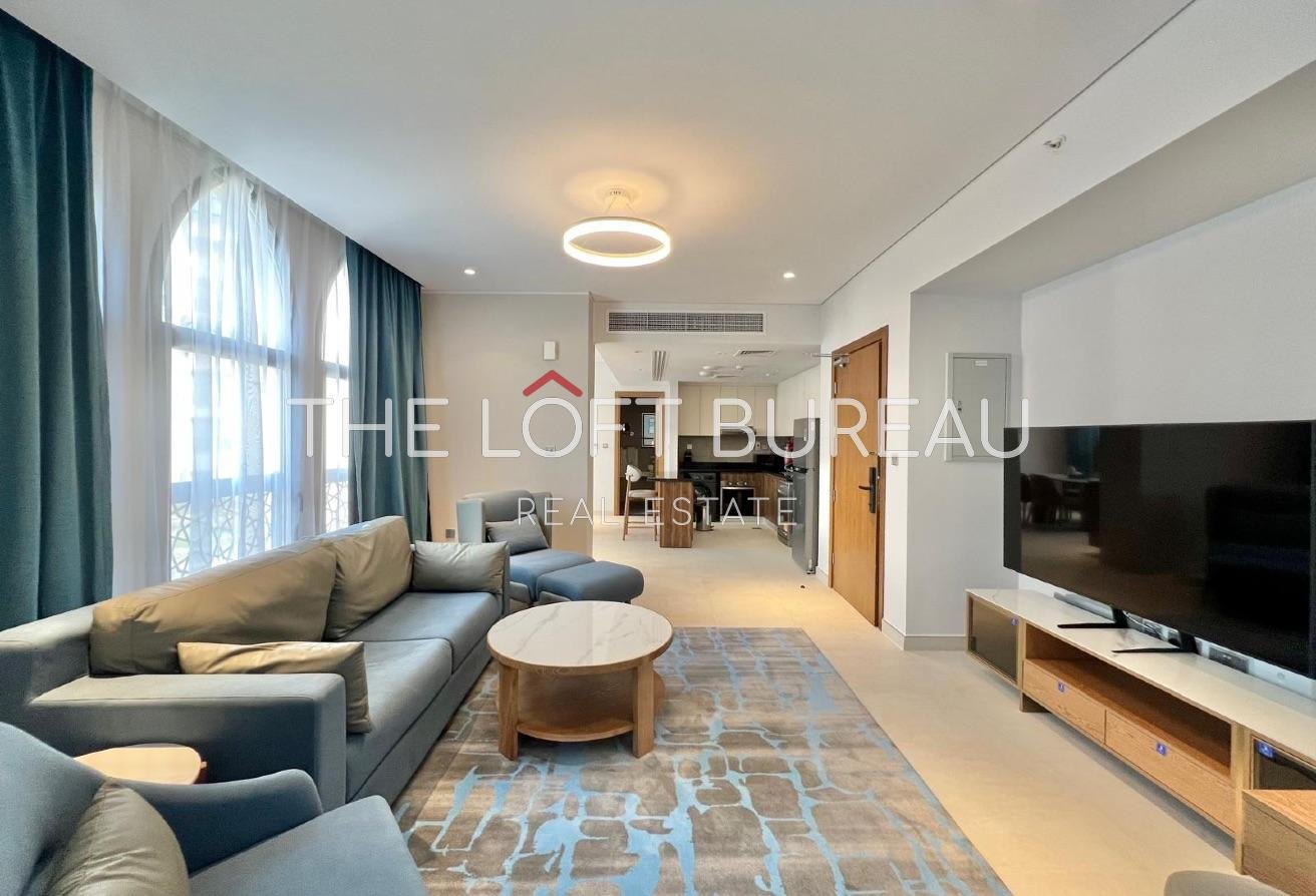 Open Plan 1BR | Brand New | Free WiFi | Beach