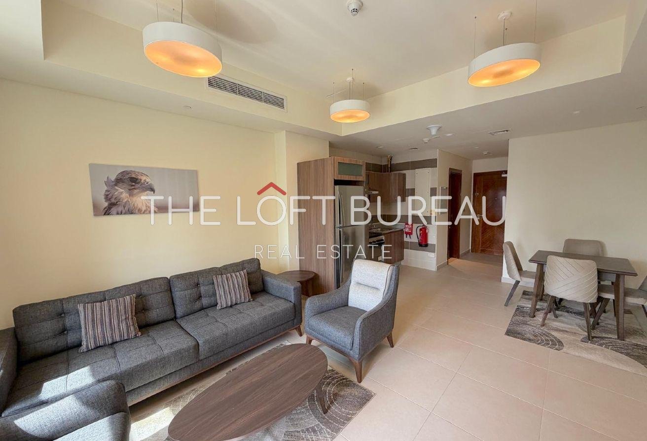 1 BR| TITLE DEED AVAILABLE| HIGHT FLOOR| LUSAIL|