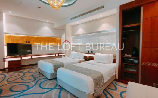 Elegant, Fully Furnished Studio Hotel Apartment