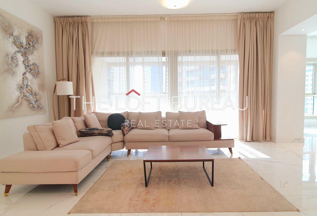 City Sea View 3BK+Maid | Furnished