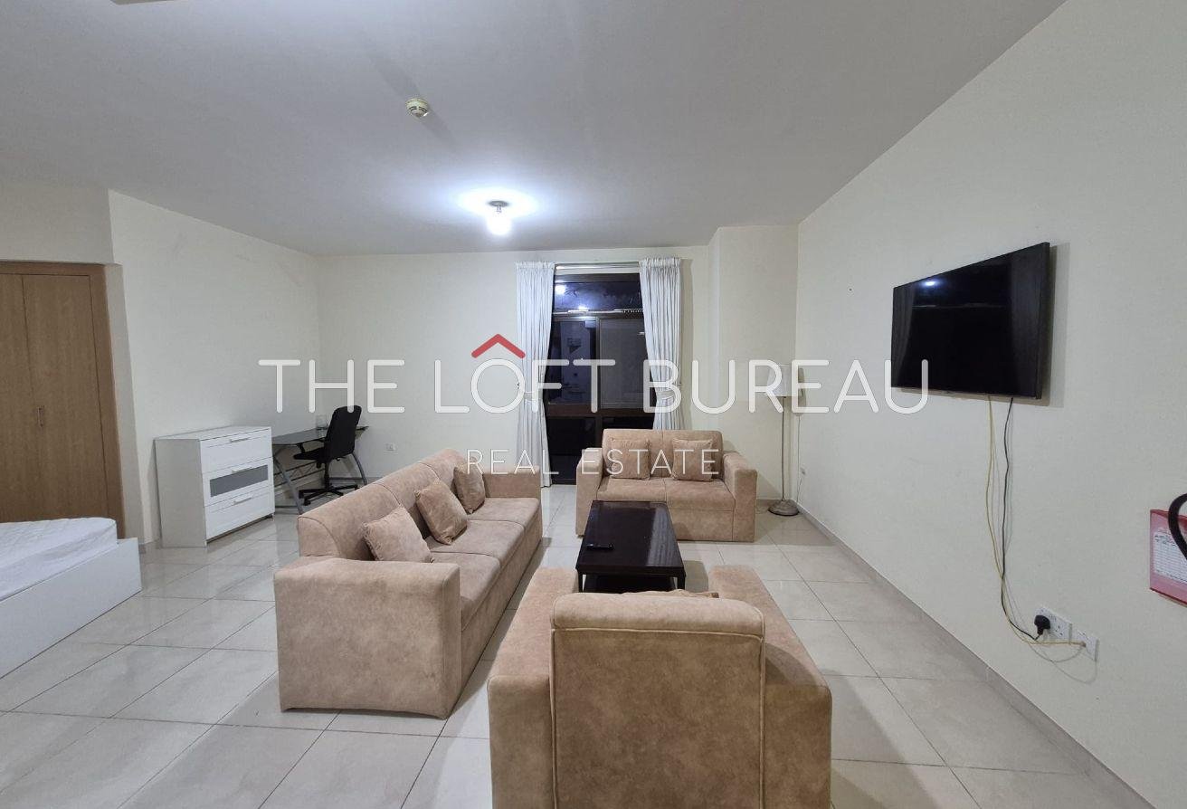 Spacious Fully Furnished Studio | DAMAC Piazza 2