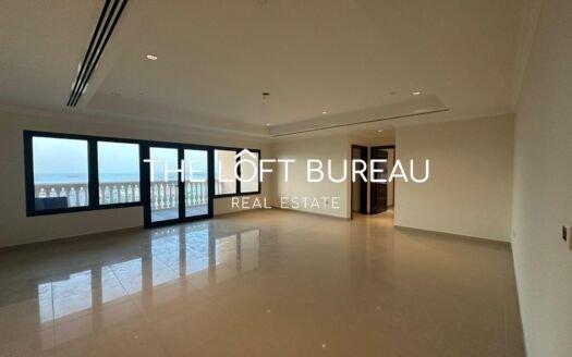 Sea View! Semi Furnished 2BR with Maids Room!