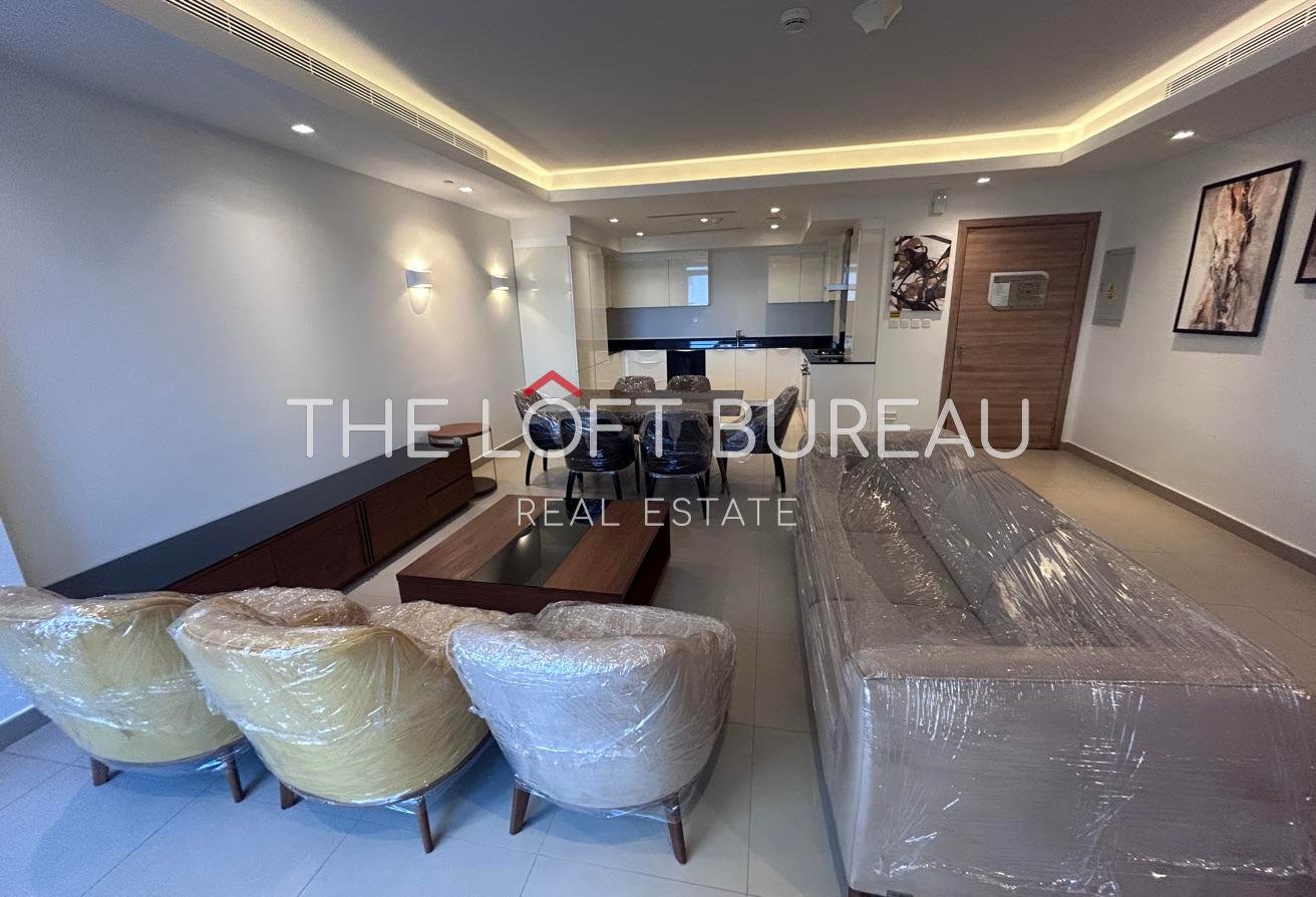 BILLS INCLUDED | 2BR in lusail marine | sea view
