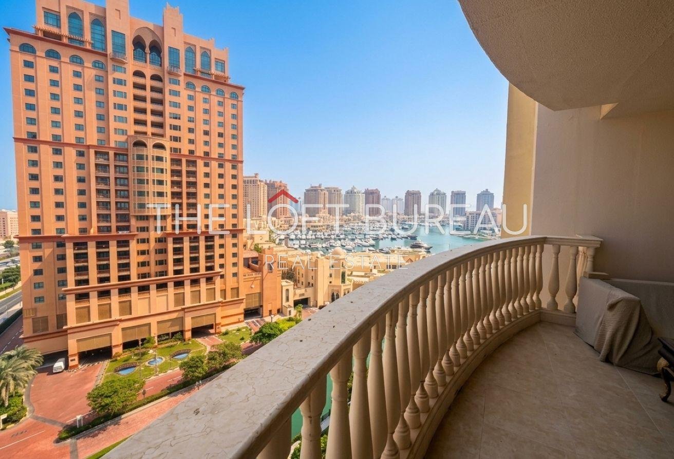 3 BR Apartment with Water View and Maid Room