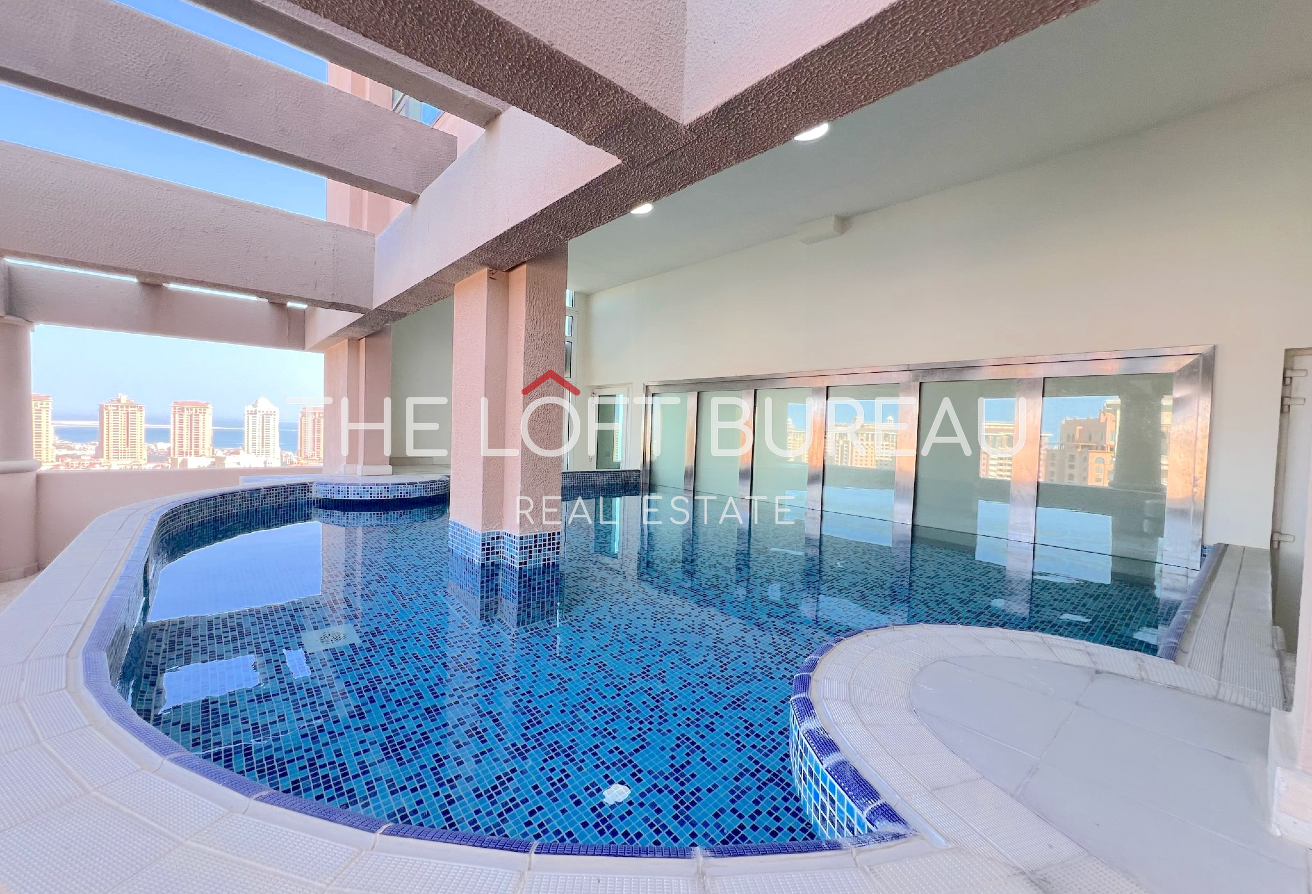 Unique Penthouse with Private Pool | Direct Marina