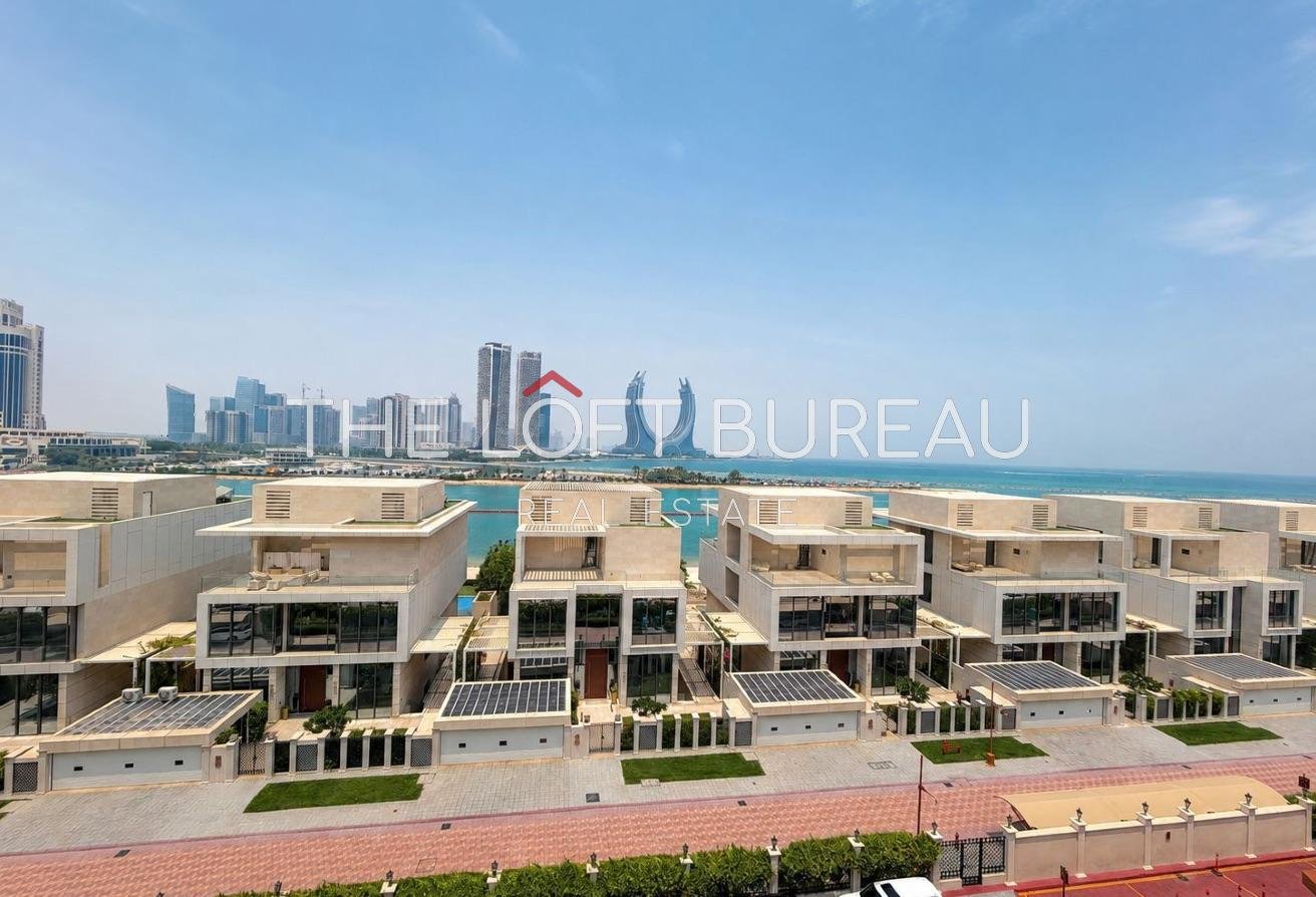 Home 12 Amazing! Sea View 3BR+Maid In Crystal Residence !
