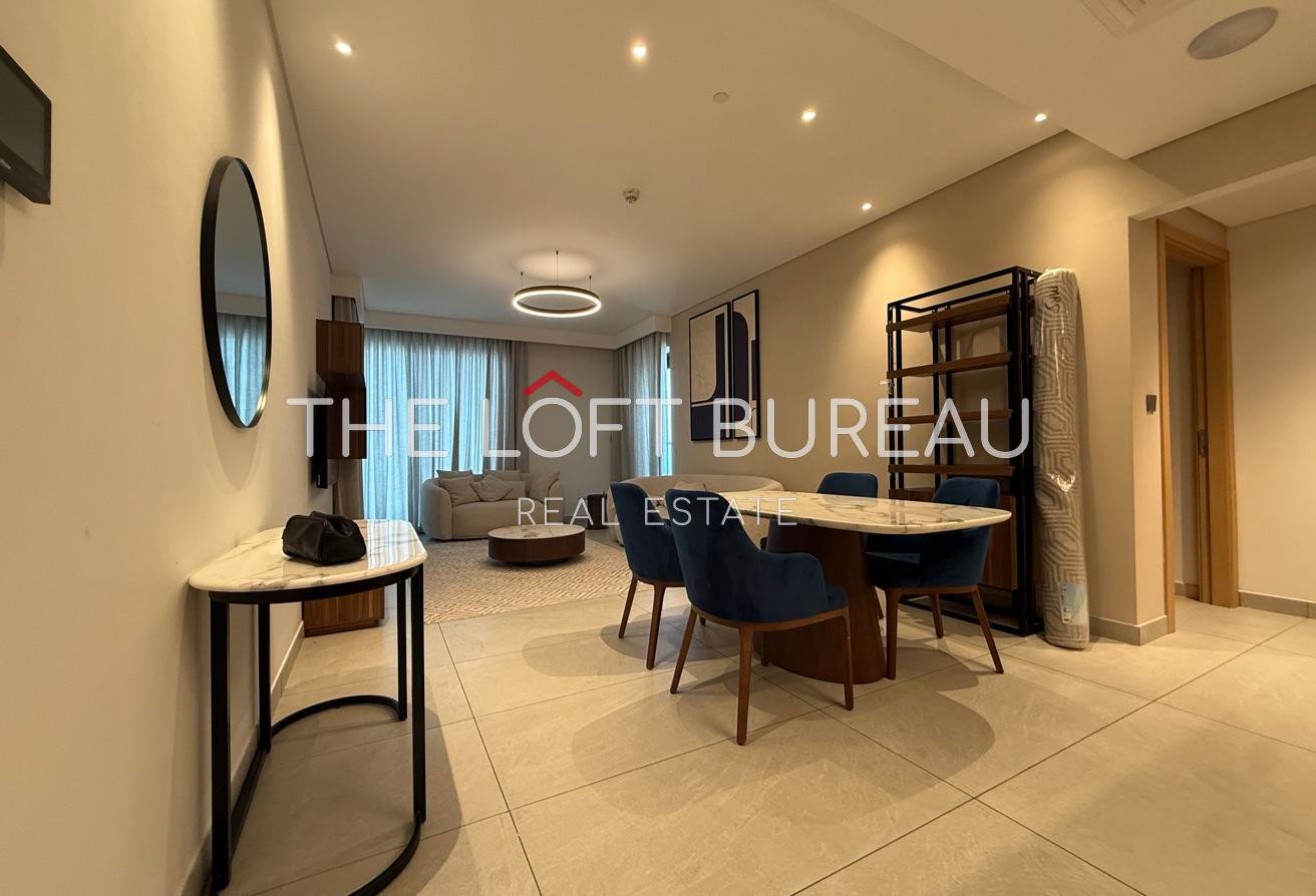 Direct Sea View | One BR Fully Furnished | Marina