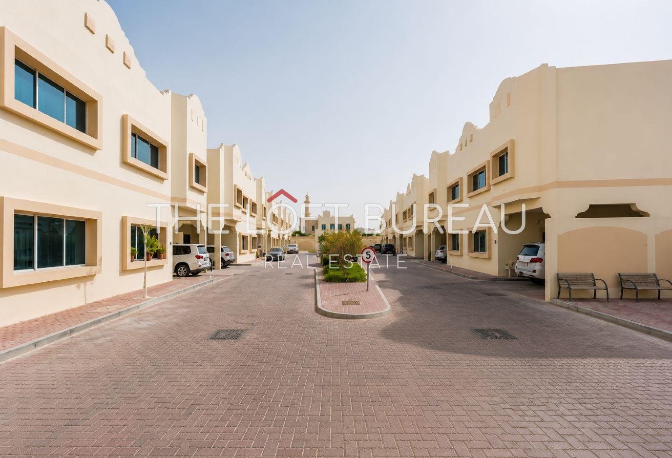 3BR + MAID VILLA | GATED COMPOUND | AIN KHALED