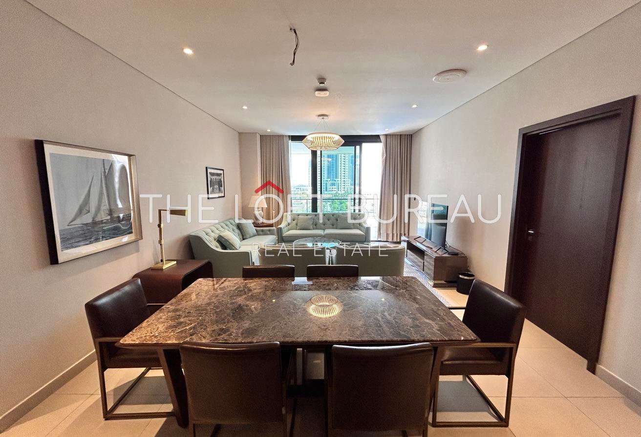 High Floor 3BHK + Maid with Stunning Marina view