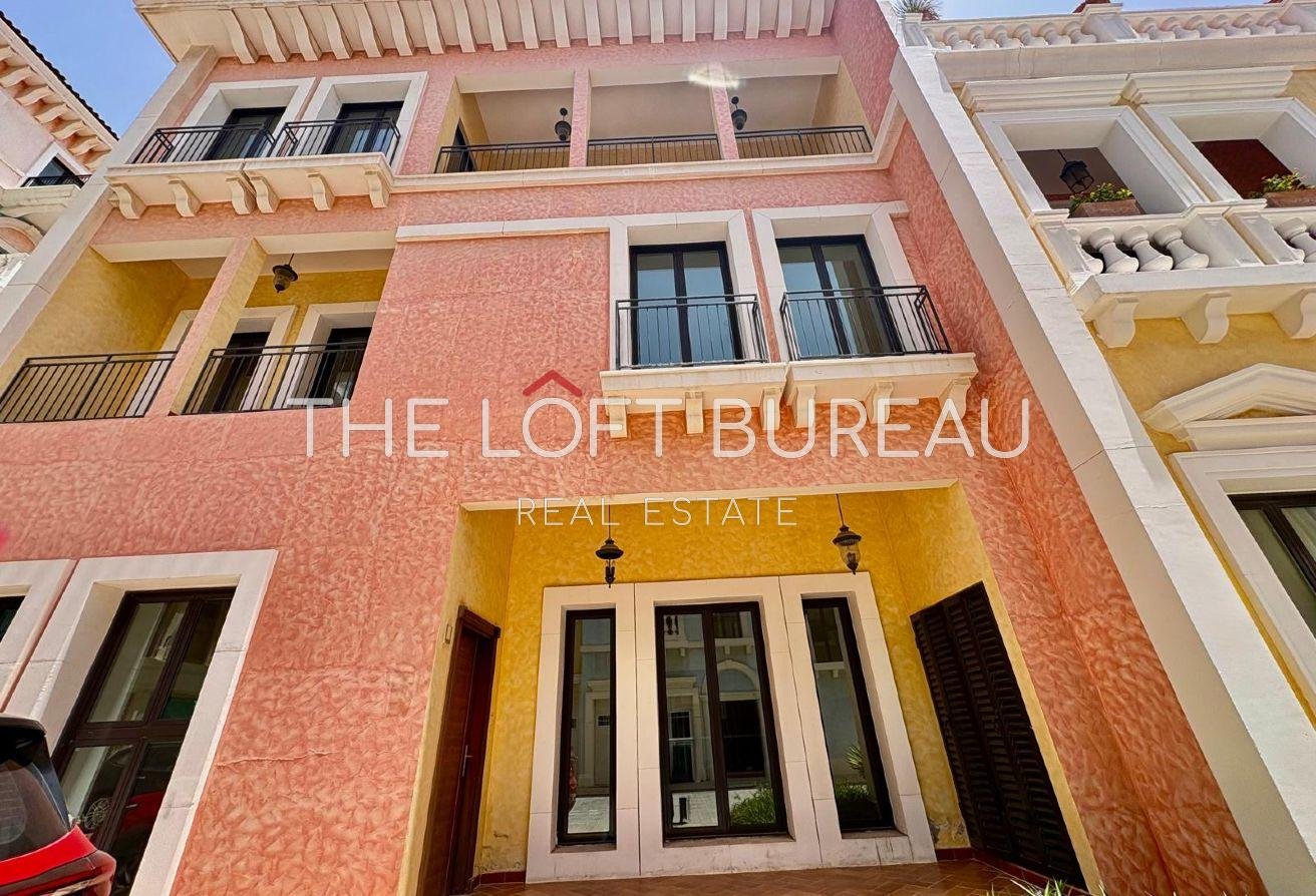 3BHK TH | Courtyard View | No Fee | Flexible PP