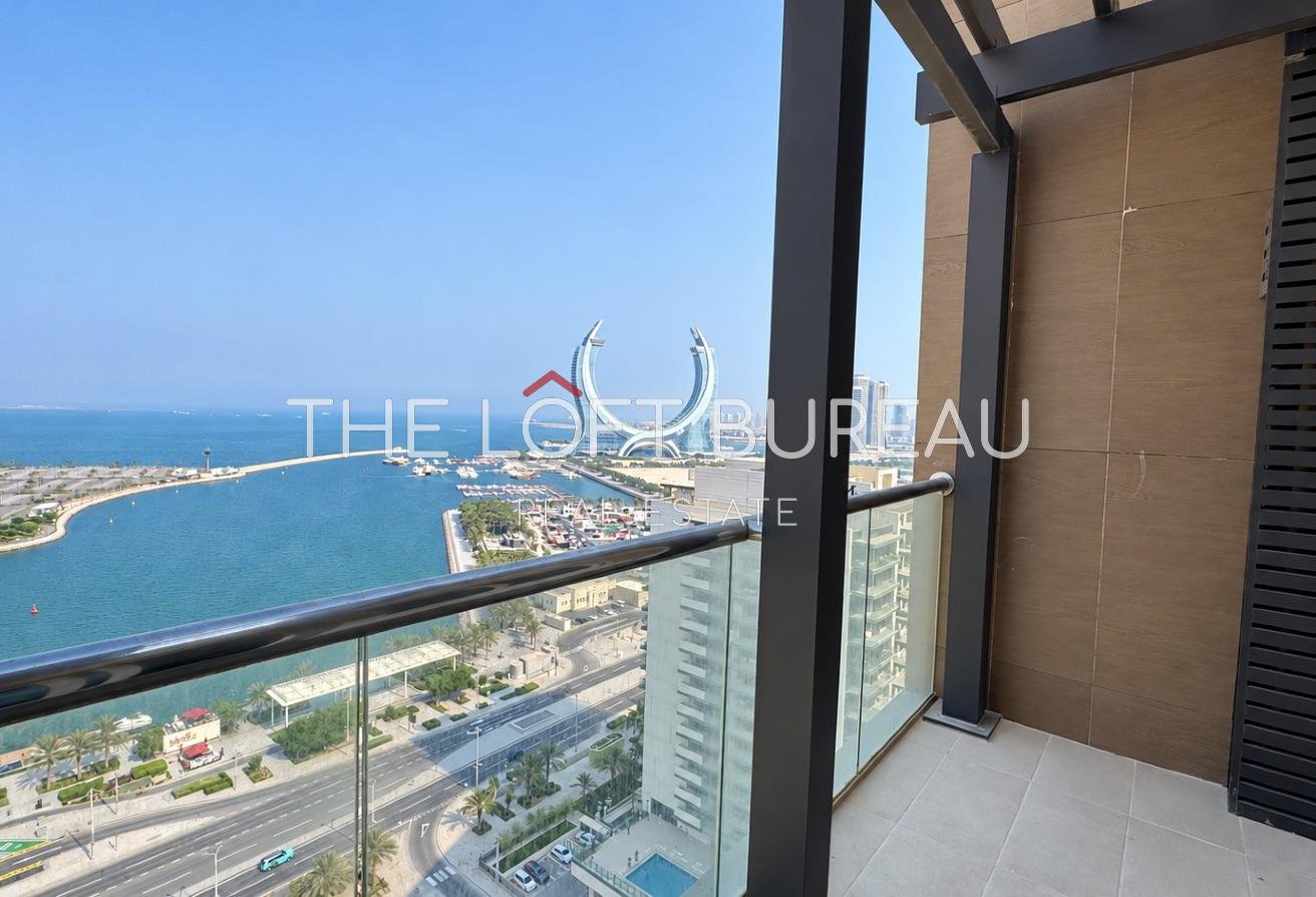 One Month Free|Sea View|2BR|Lusail Marina