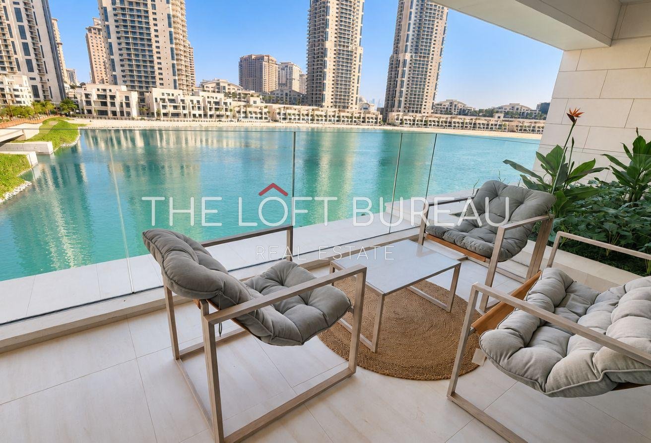 Direct Sea View!Luxury Furnished 1 Bedroom Gewan !