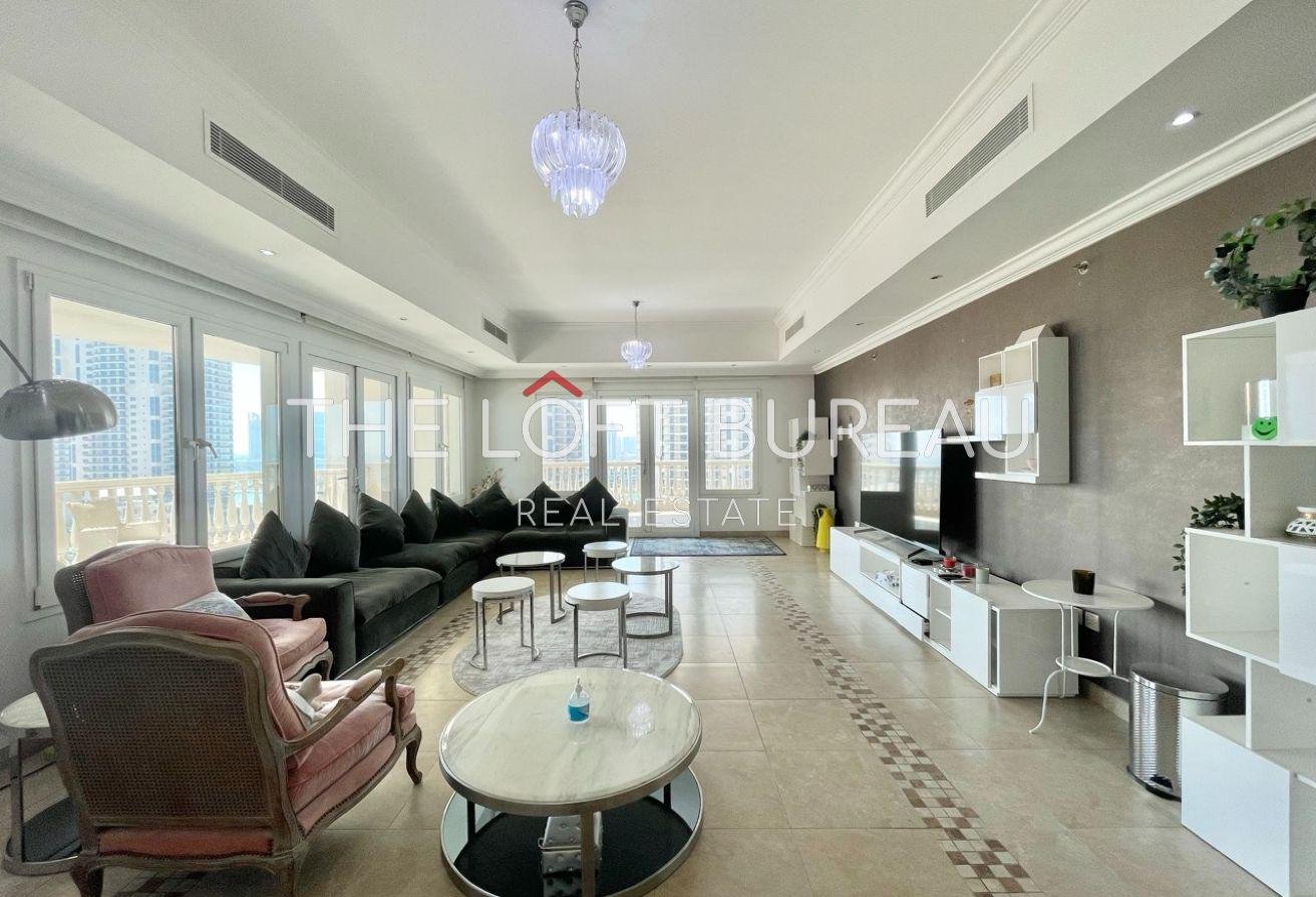 TITLE DEED I HUGE LAYOUT I BRIGHT 3 BR + MAID