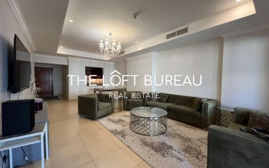 HUGE BALCONY! FURNISHED AND SPACIOUS 1BR