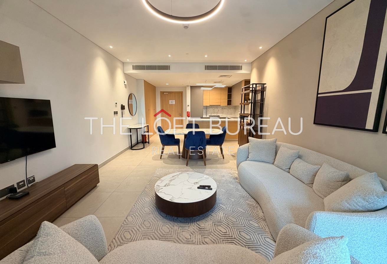 2BR+Maid Fully Furnished City View Lusail Marina