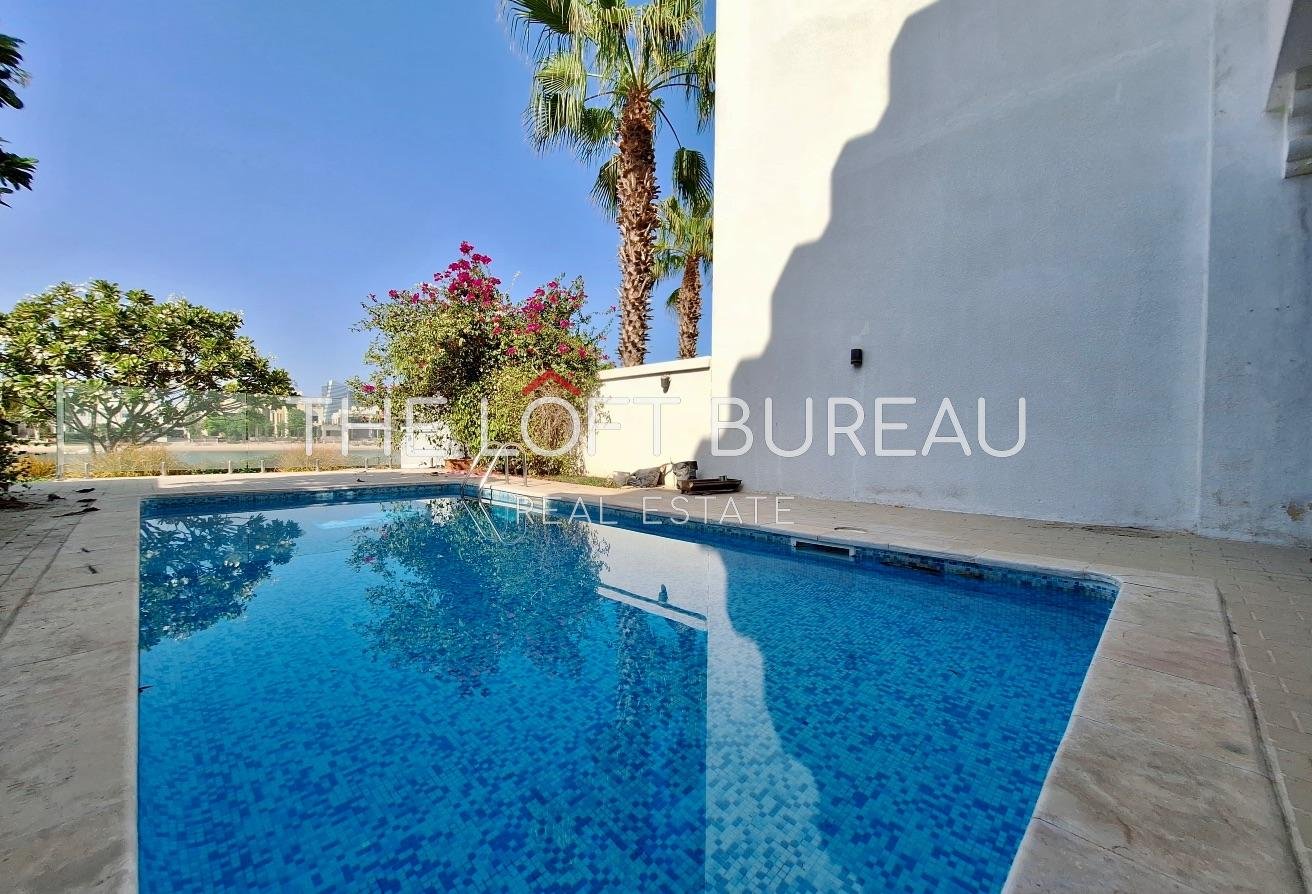 Home 6 Villa 3Bdr+ Maid | Private Pool | Garden | Lagoon