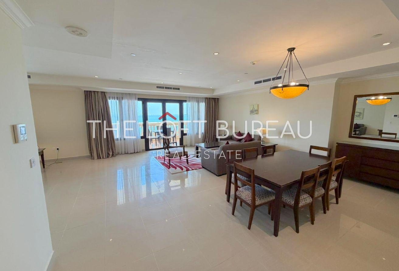3 BR+ Maid| All Bills Included| Full Sea View| FF|