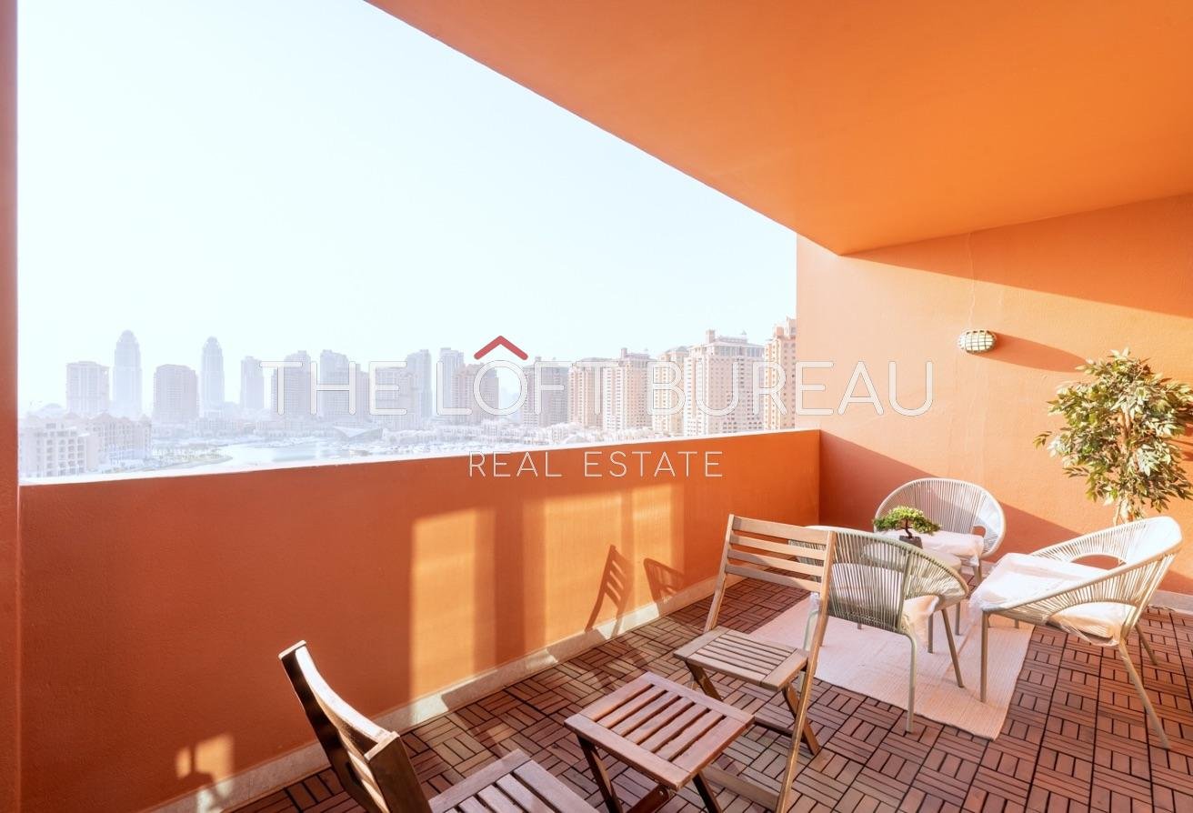 LUXURY 2BHK | FULLY MARINA VIEW | MODERN FURNUTIRE