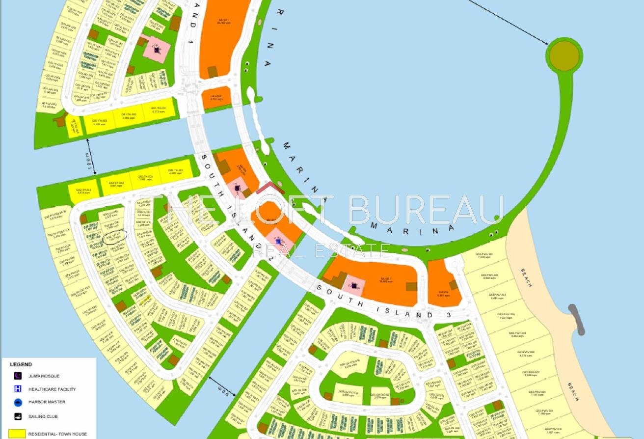 For Sale | Villa Plot | Qetaifan Island North |
