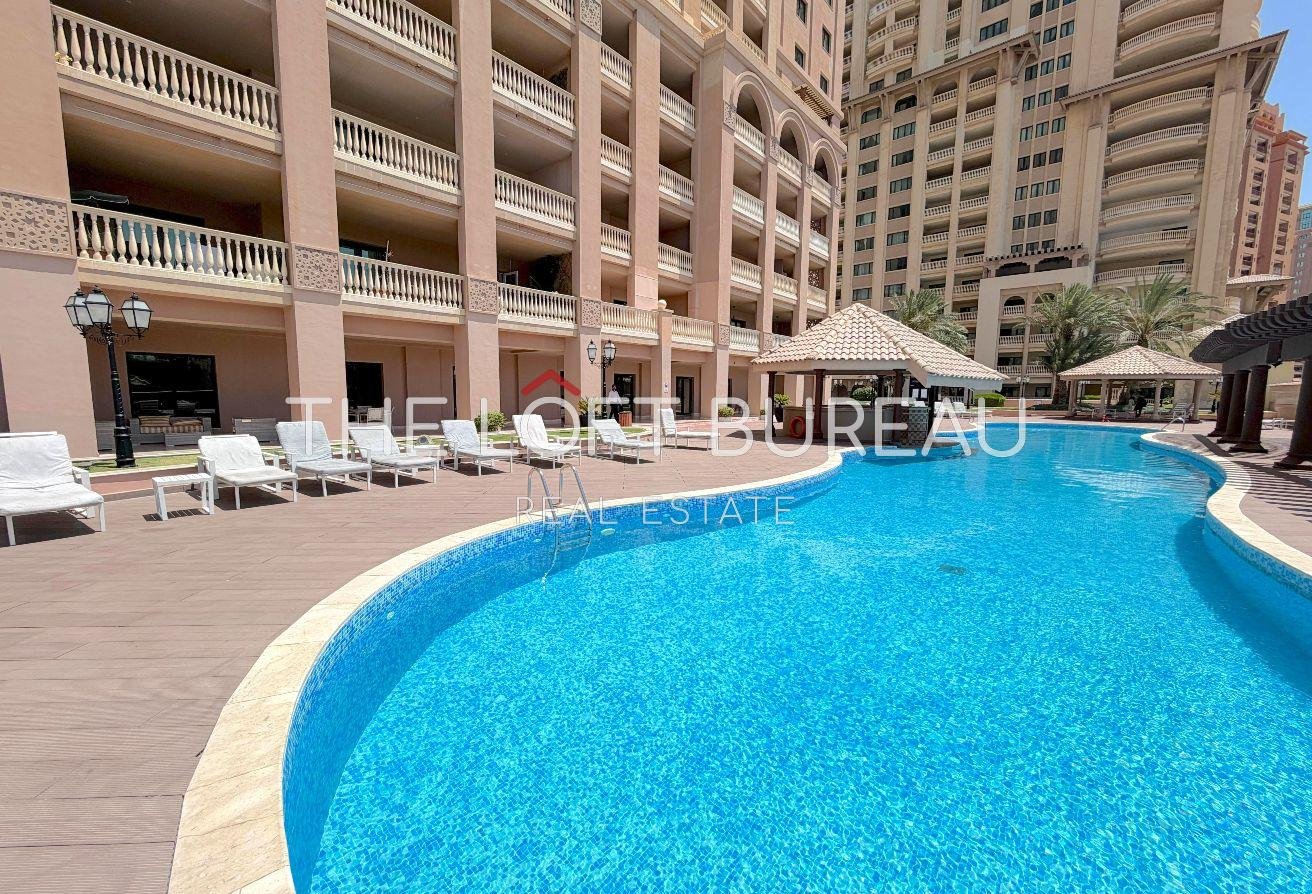 Furnished Spacious 1 Bedroom with Terrace for Rent