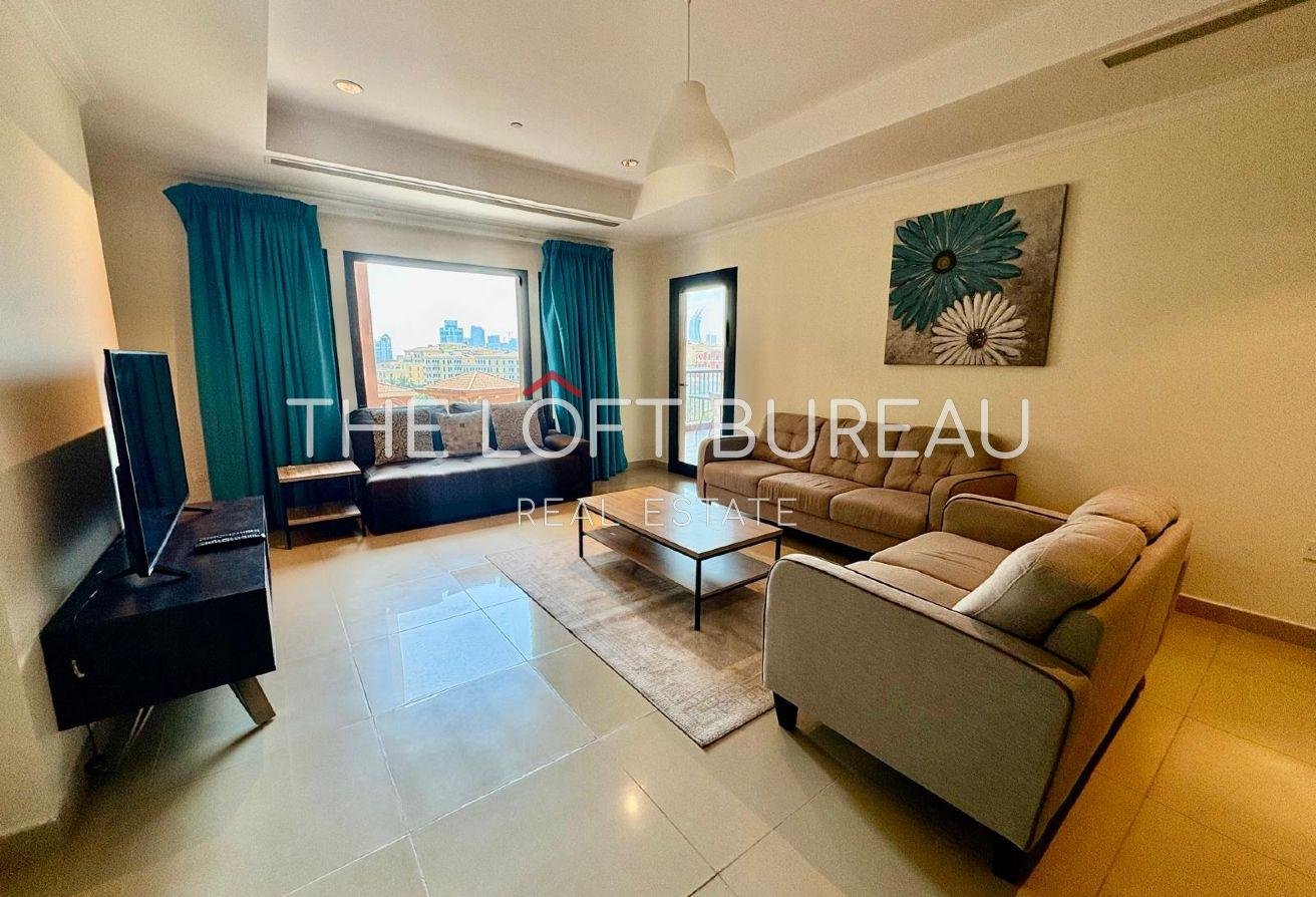 Specious 1 Bedroom | Fully Furnished | The Pearl