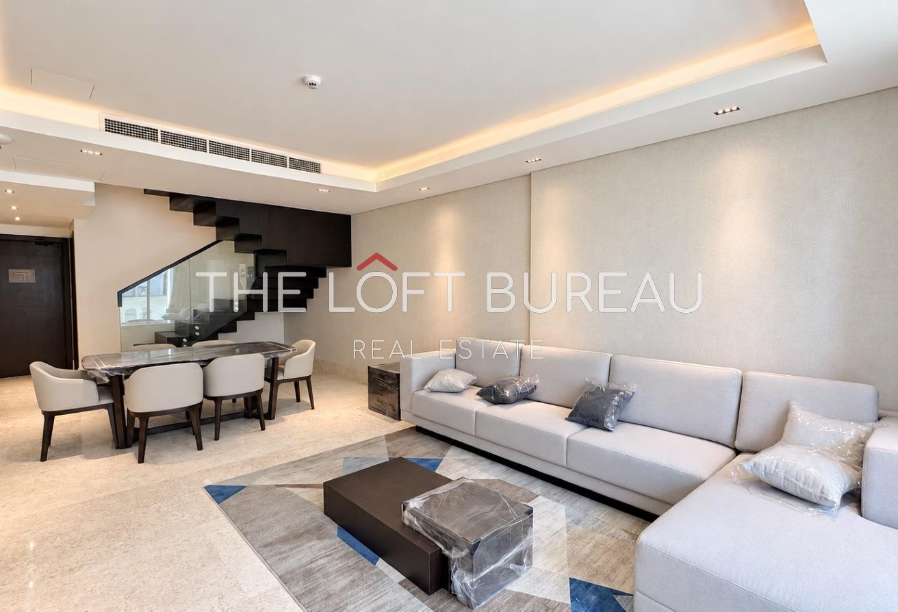 Amazing 3+Maid Duplex|Fully Furnished|Beach Access